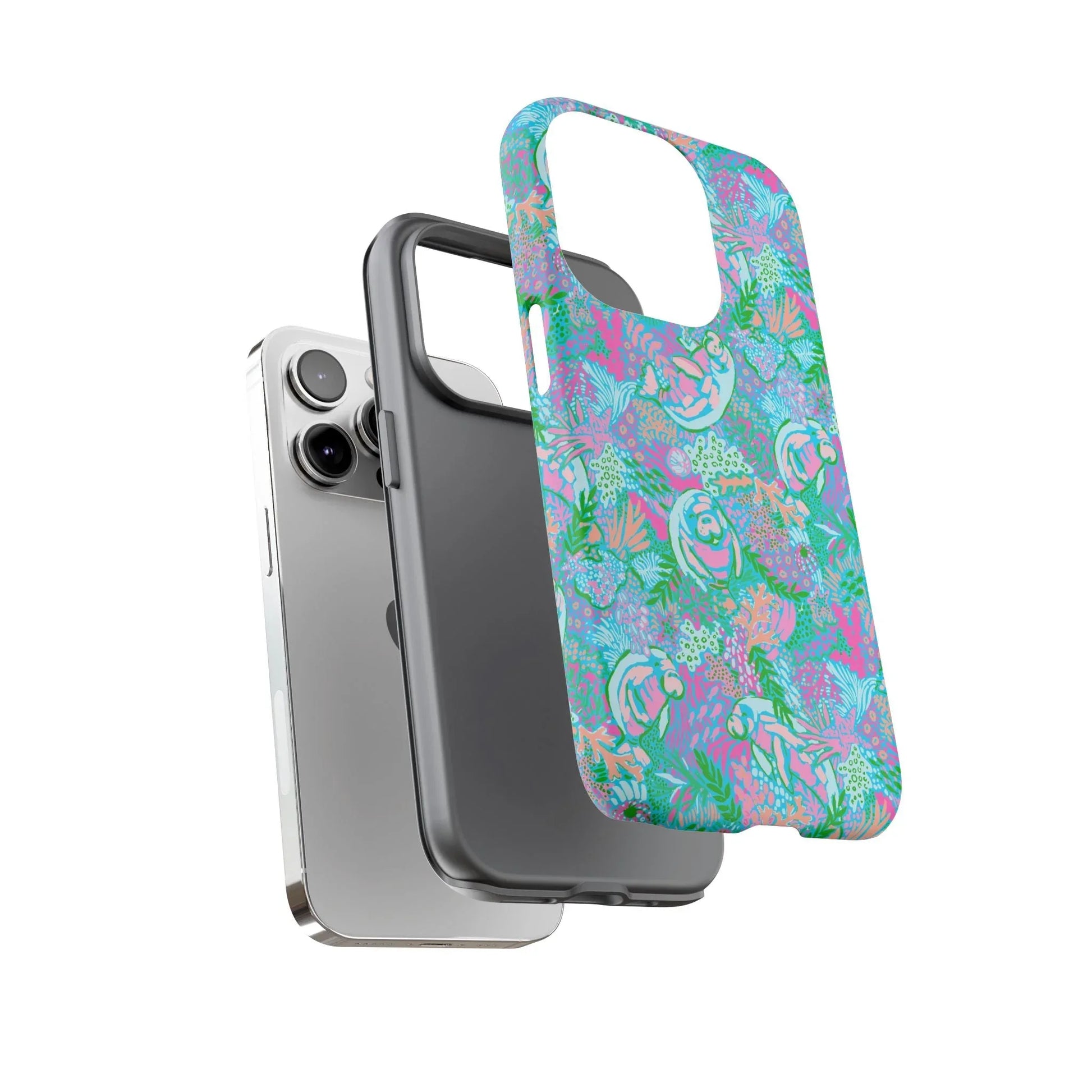 Manatee Paradise iPhone Case - Phone