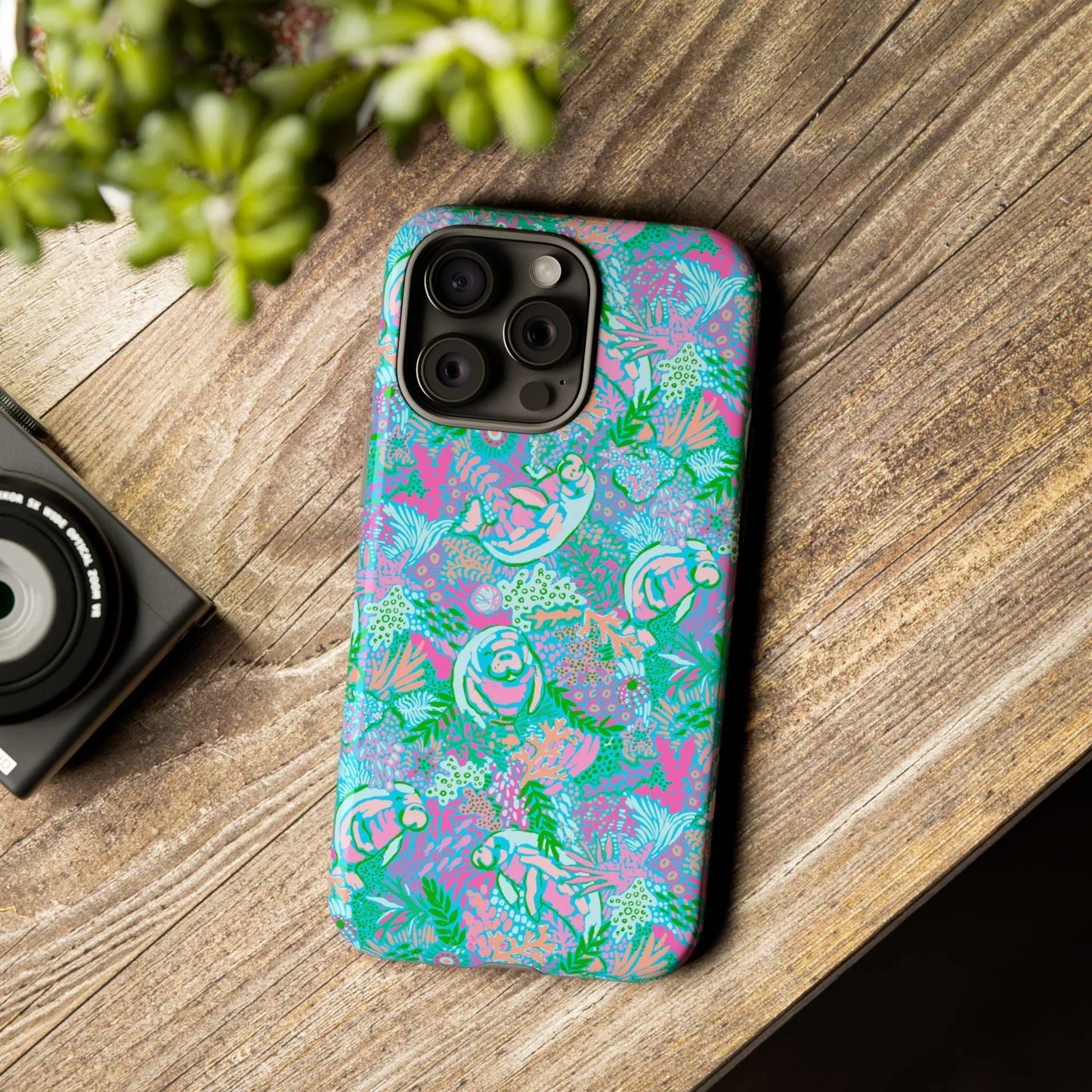 Manatee Paradise iPhone Case - Phone