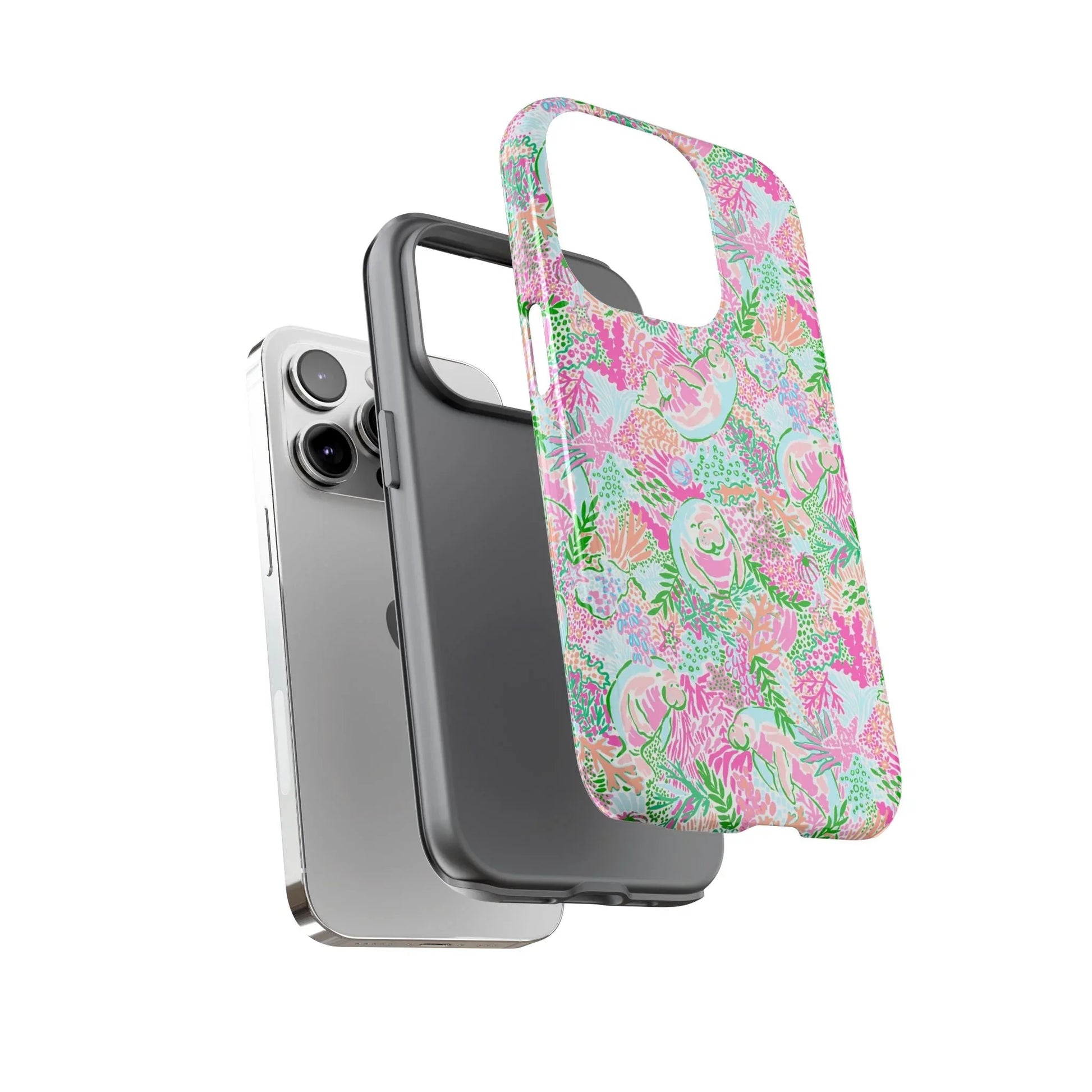 Manatee Paradise iPhone Case - Phone