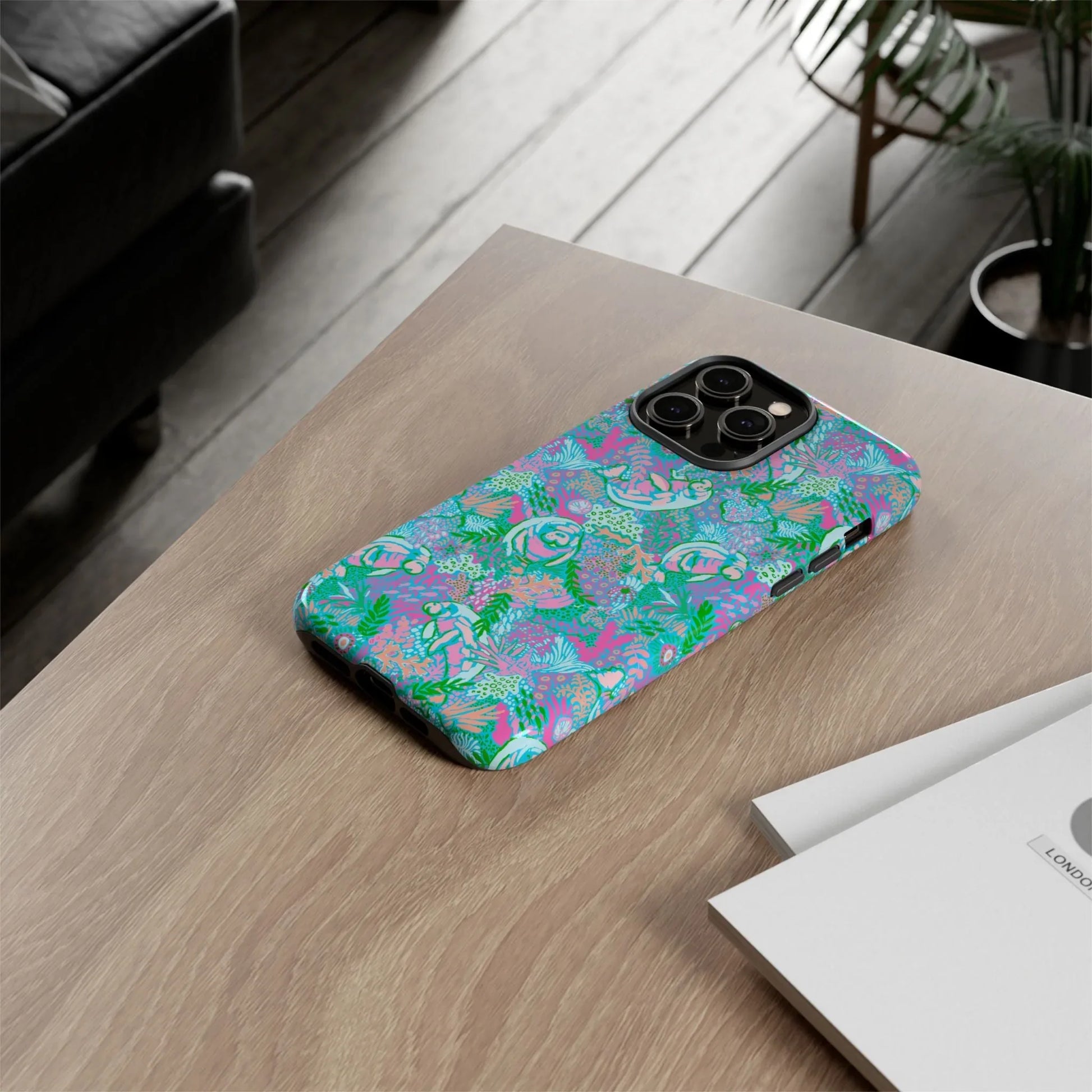 Manatee Paradise iPhone Case - Phone