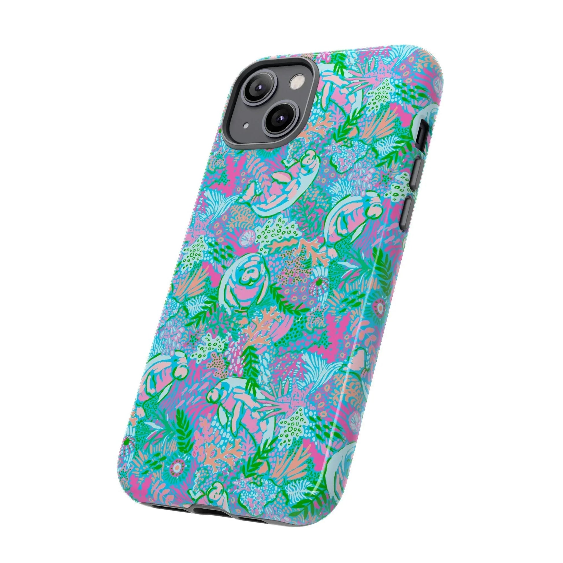 Manatee Paradise iPhone Case - Phone