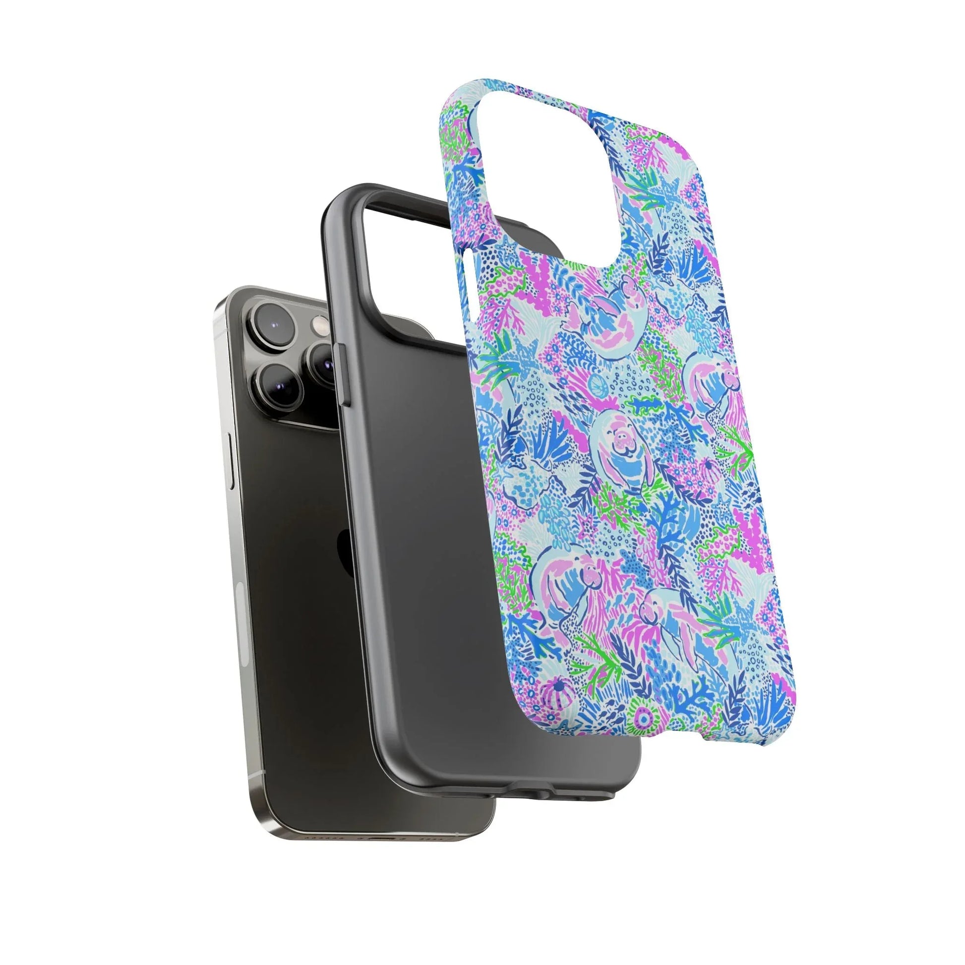 Manatee Paradise iPhone Case - Phone