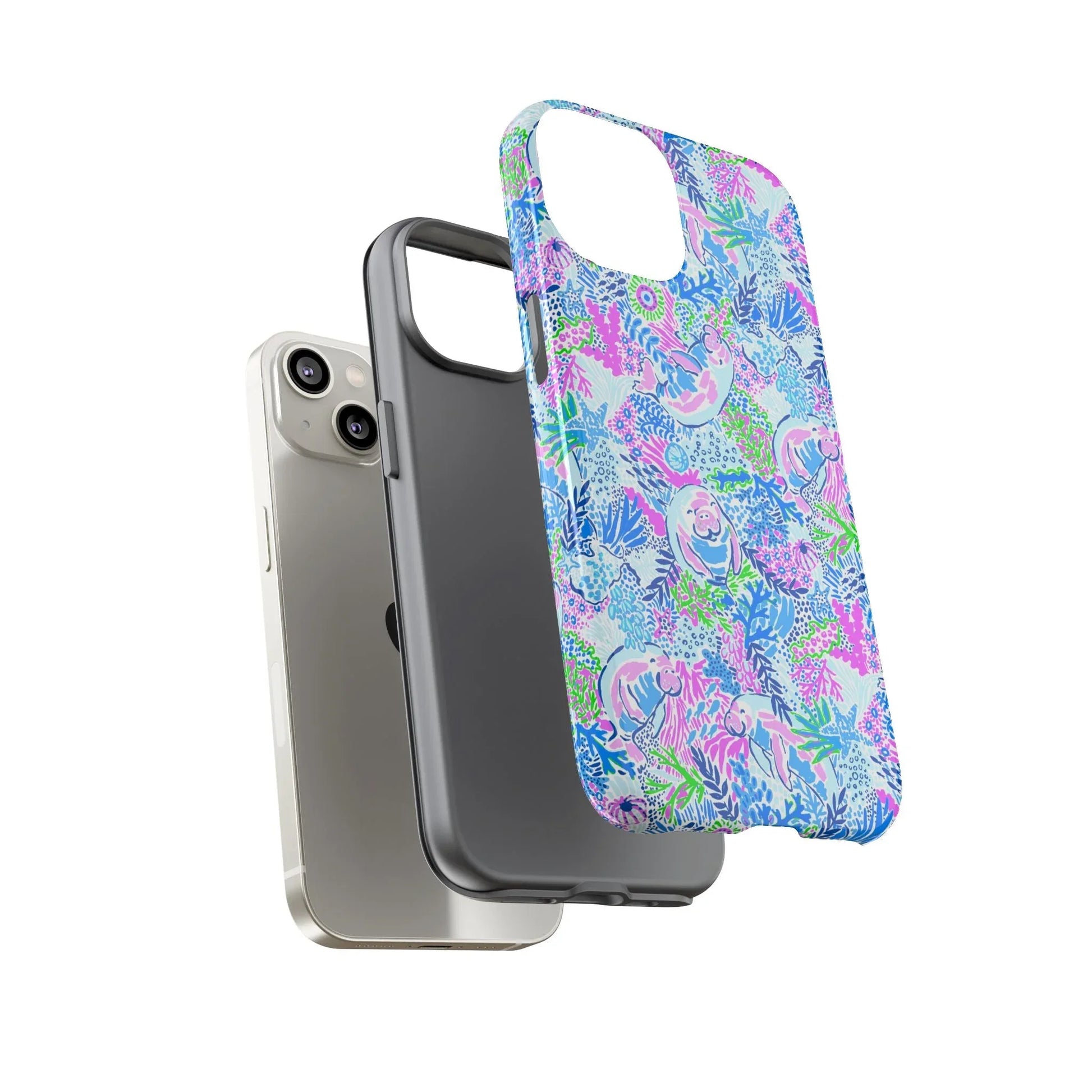Manatee Paradise iPhone Case - Phone