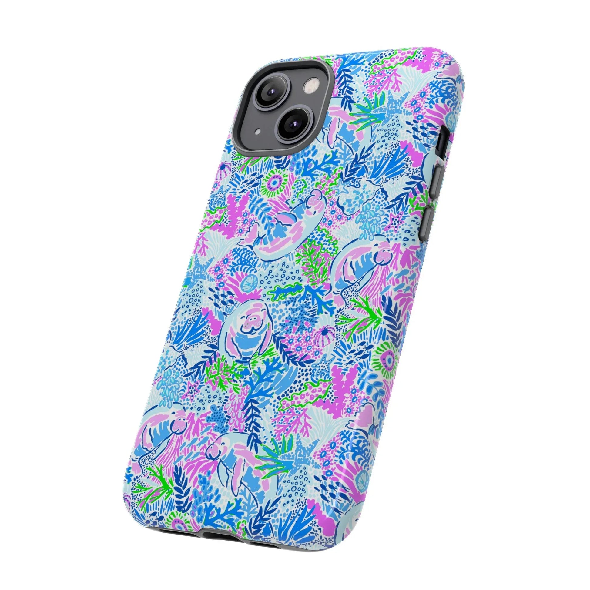 Manatee Paradise iPhone Case - Phone