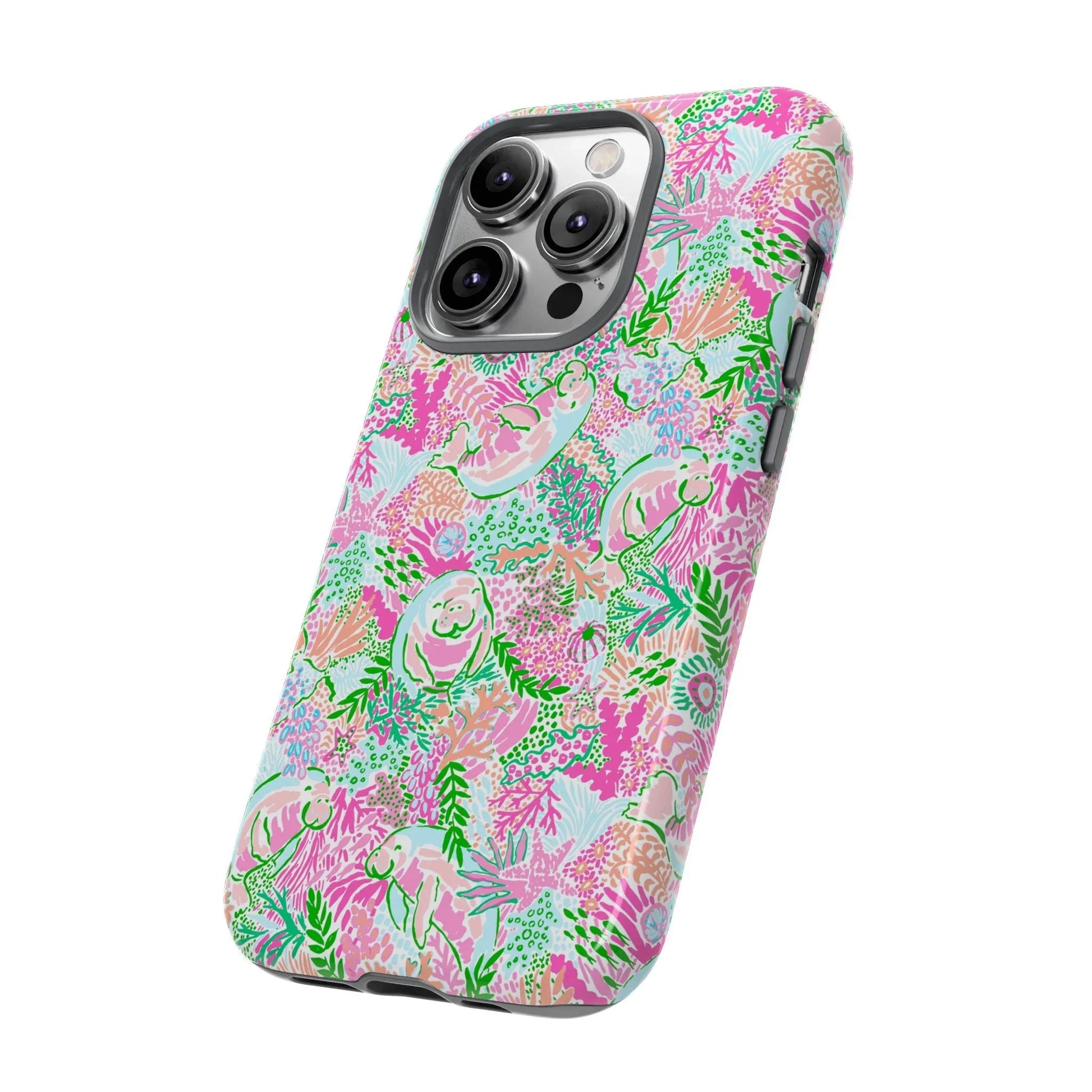 Manatee Paradise iPhone Case - Phone