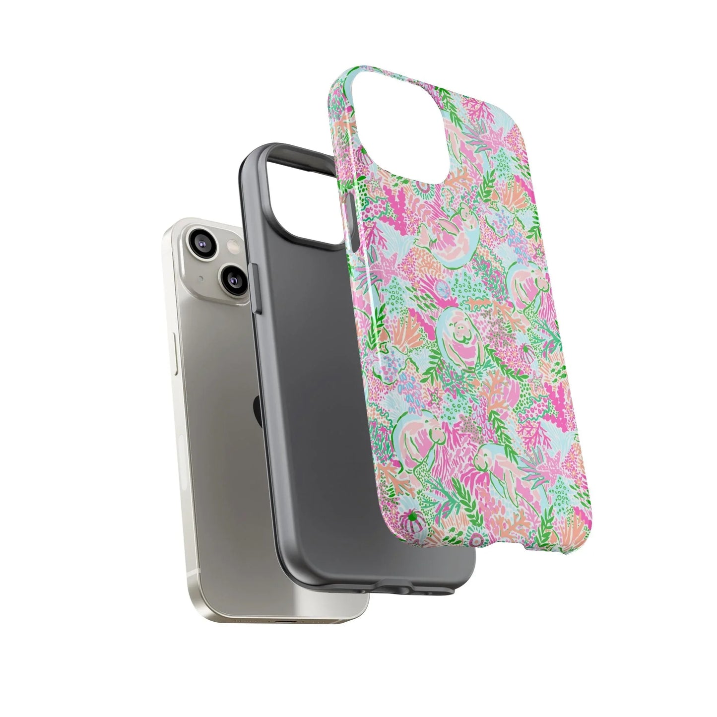 Manatee Paradise iPhone Case - Phone