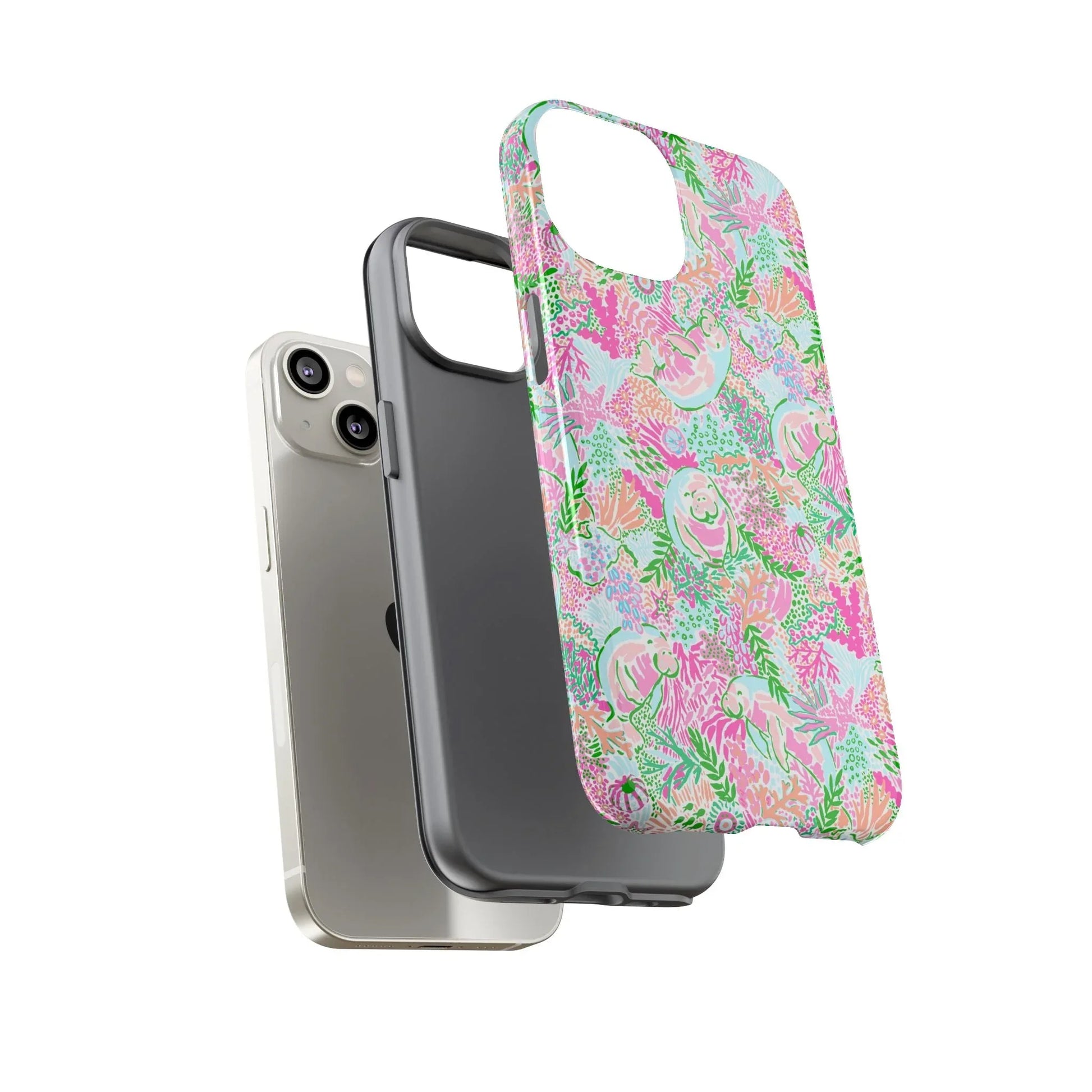 Manatee Paradise iPhone Case - Phone