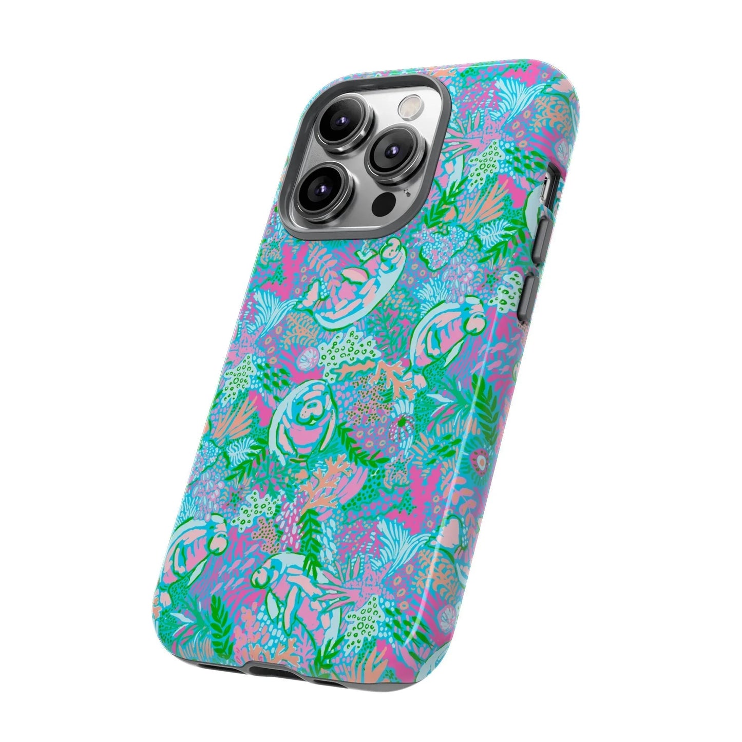 Manatee Paradise iPhone Case - Phone