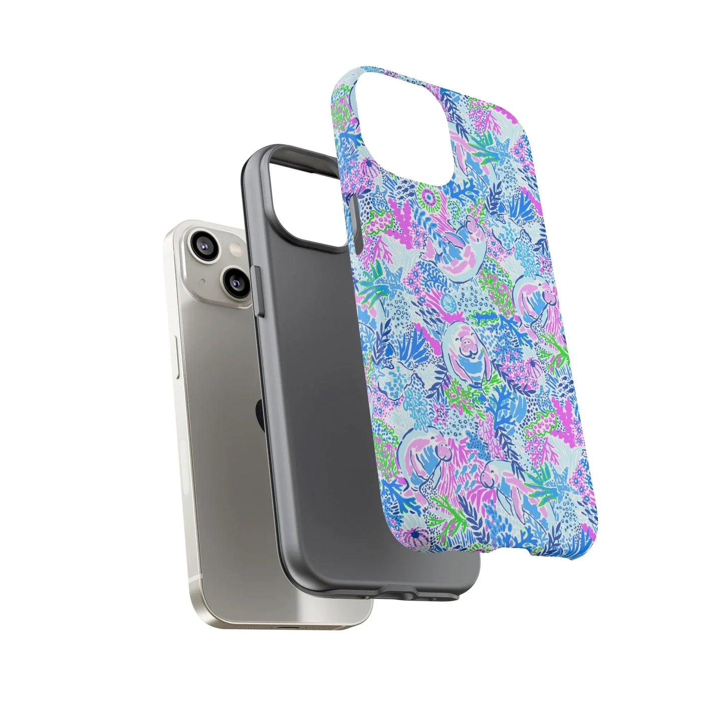 Manatee Paradise iPhone Case - Phone
