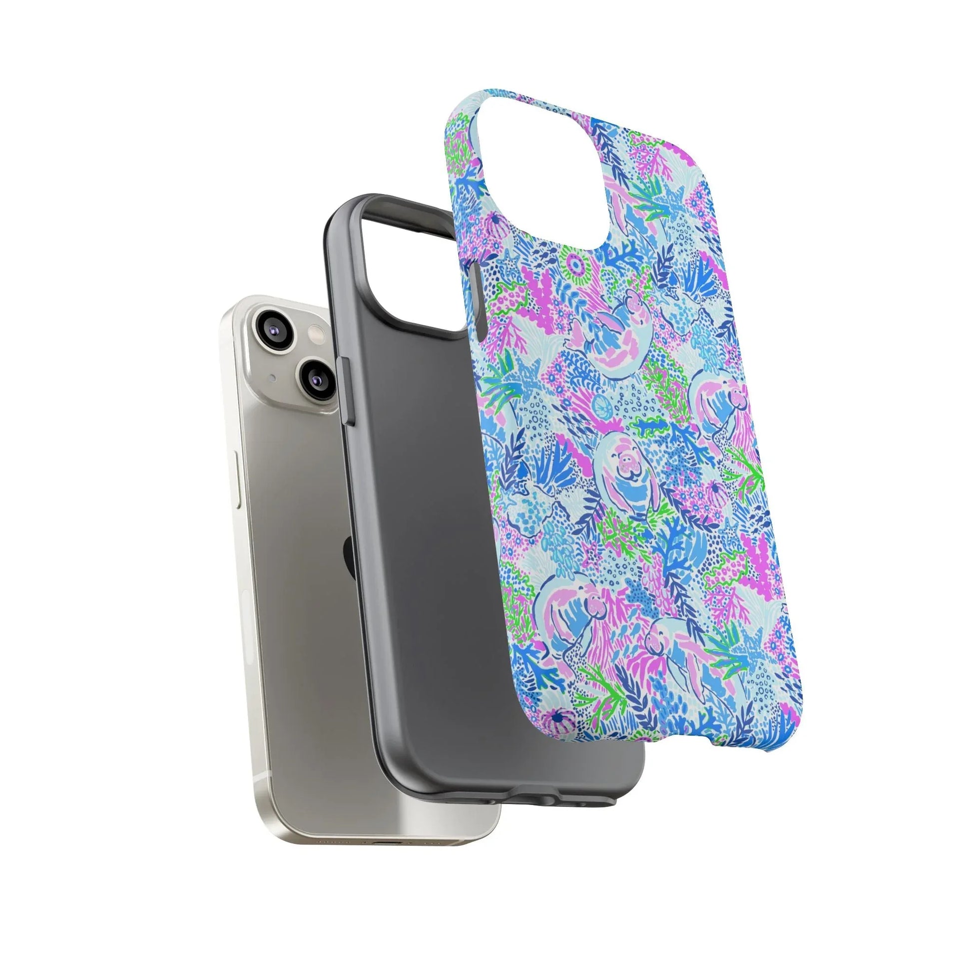 Manatee Paradise iPhone Case - Phone