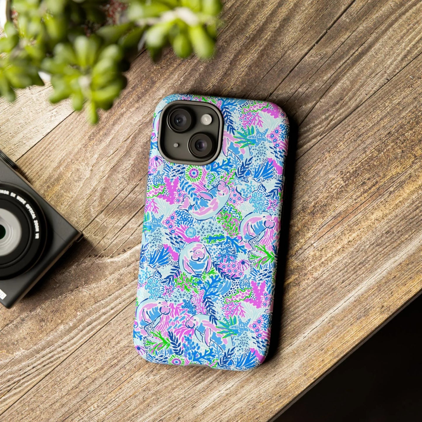Manatee Paradise iPhone Case - Phone