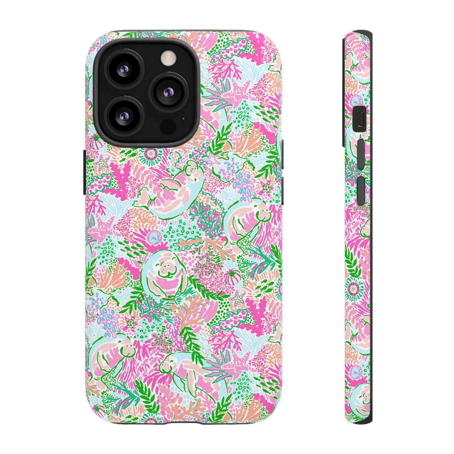 Manatee Paradise iPhone Case - 13 Pro / Matte - Phone