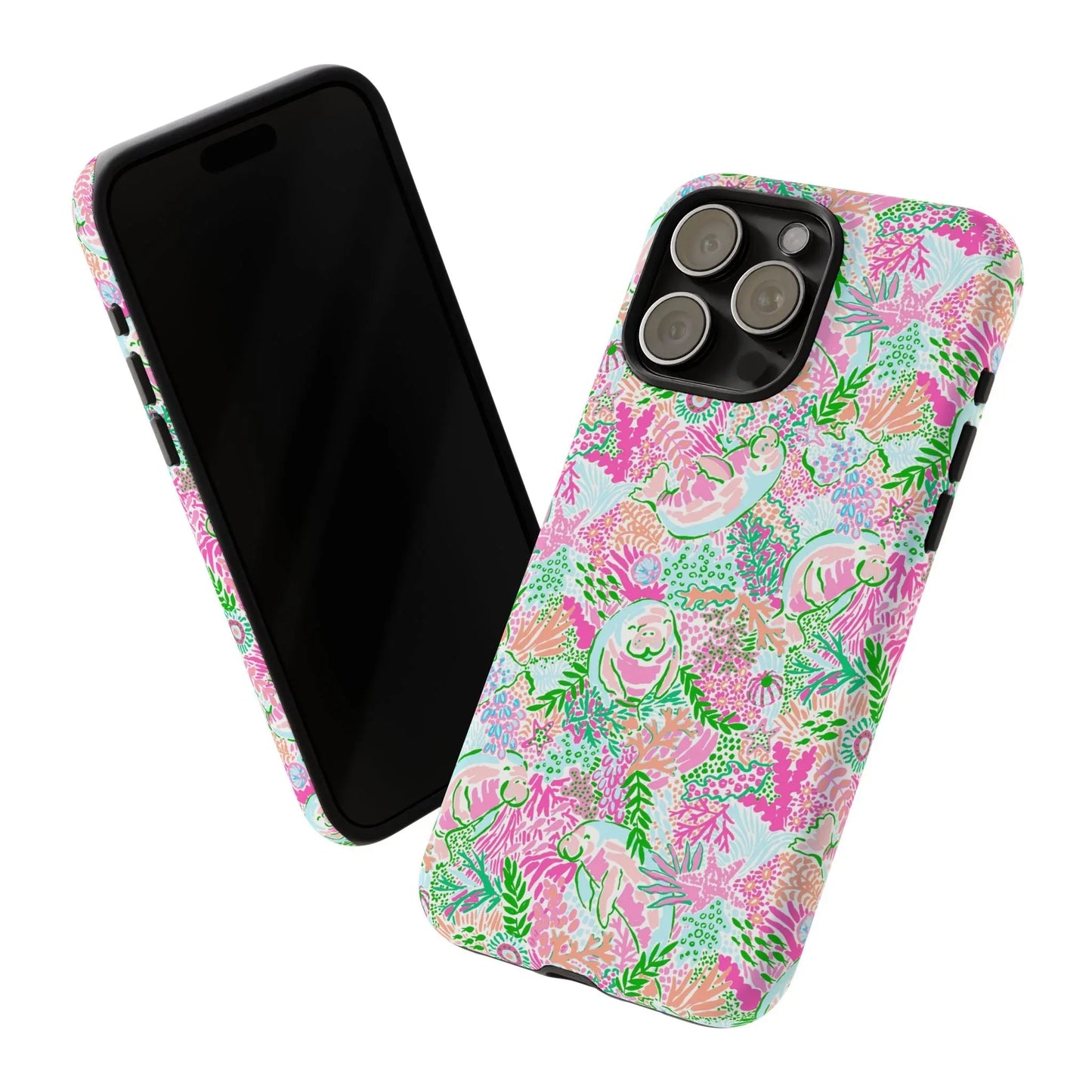 Manatee Paradise iPhone Case - Phone