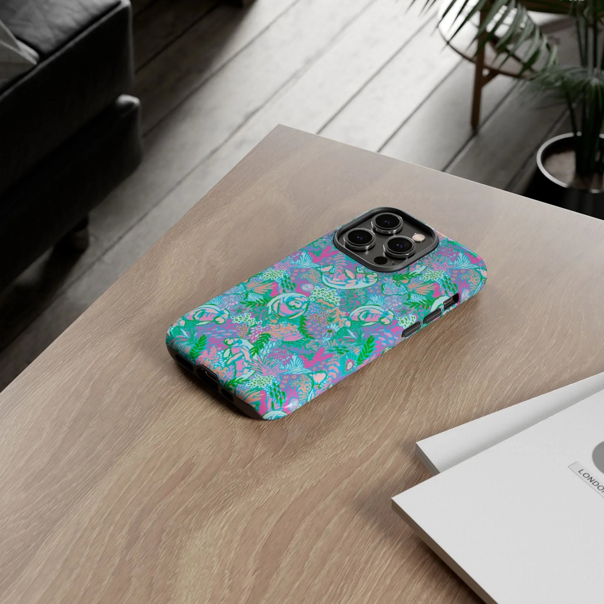 Manatee Paradise iPhone Case - Phone