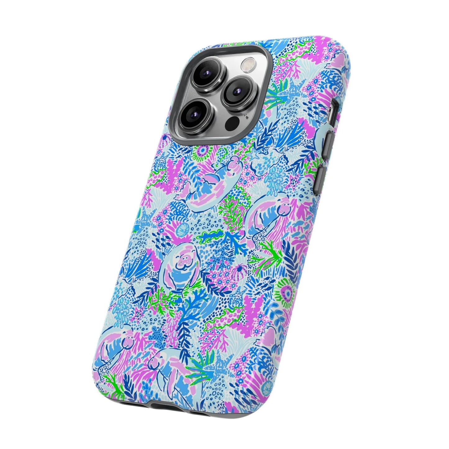 Manatee Paradise iPhone Case - Phone