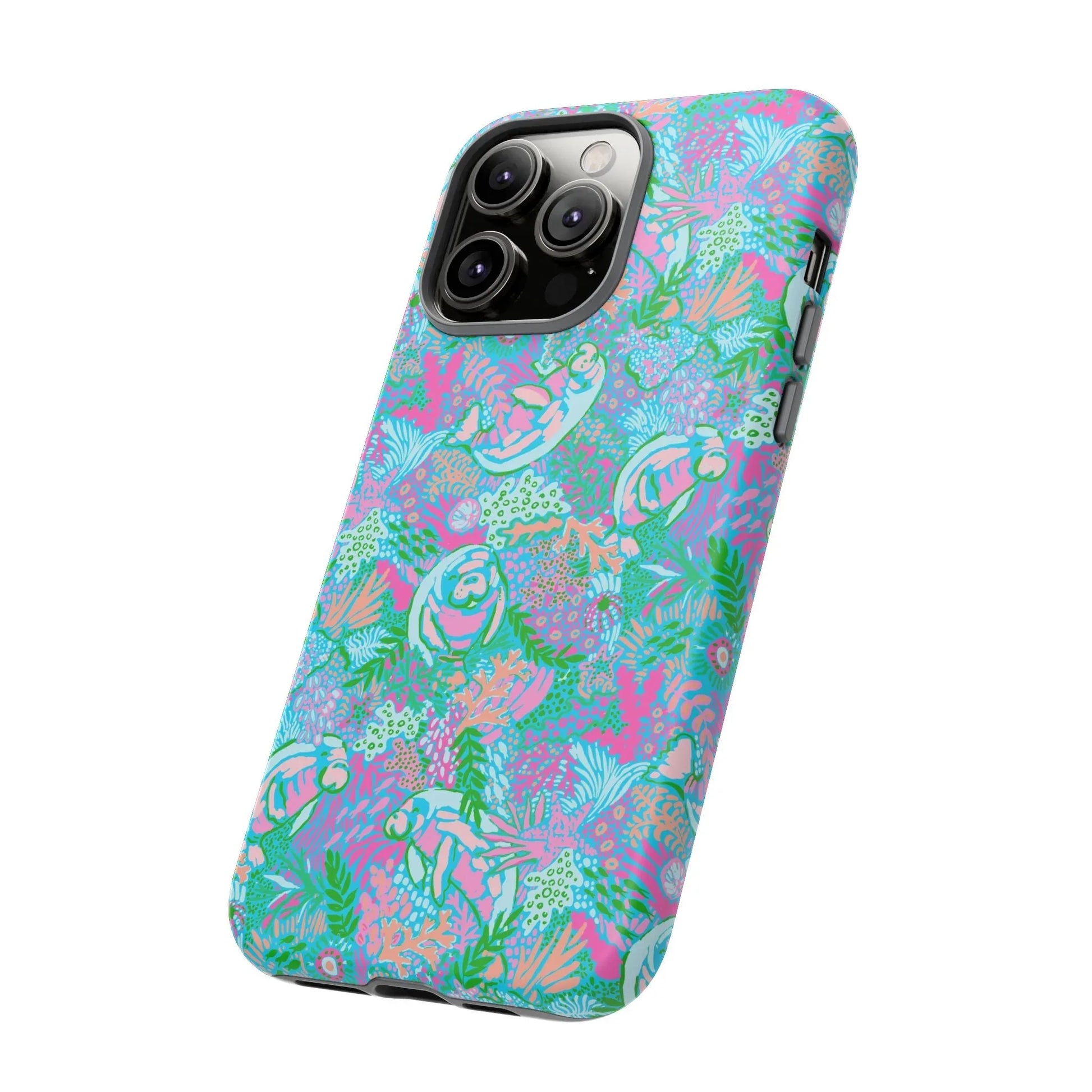 Manatee Paradise iPhone Case - Phone
