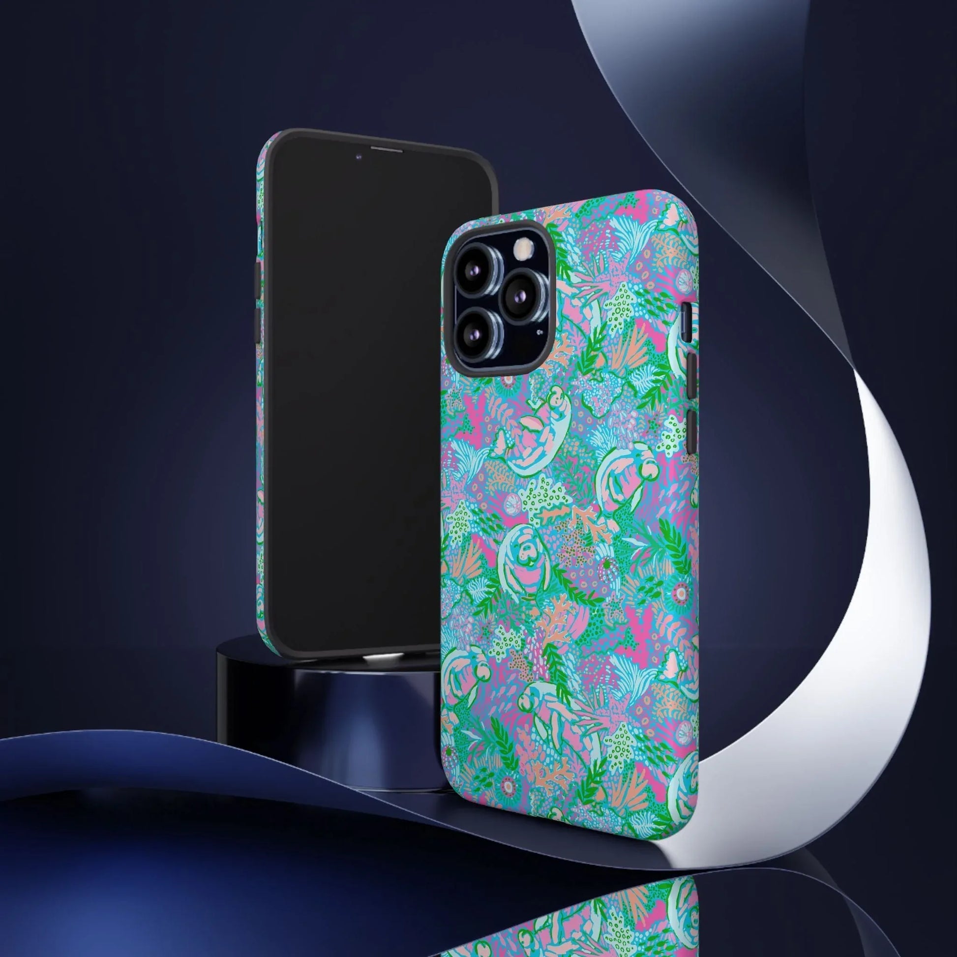 Manatee Paradise iPhone Case - Phone