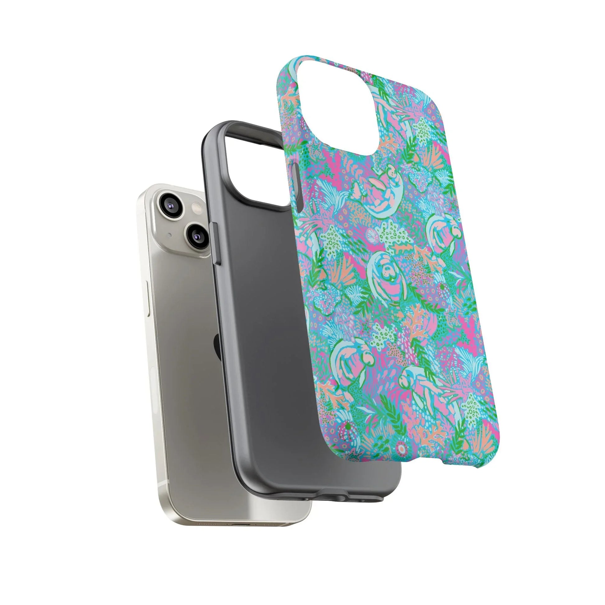 Manatee Paradise iPhone Case - Phone