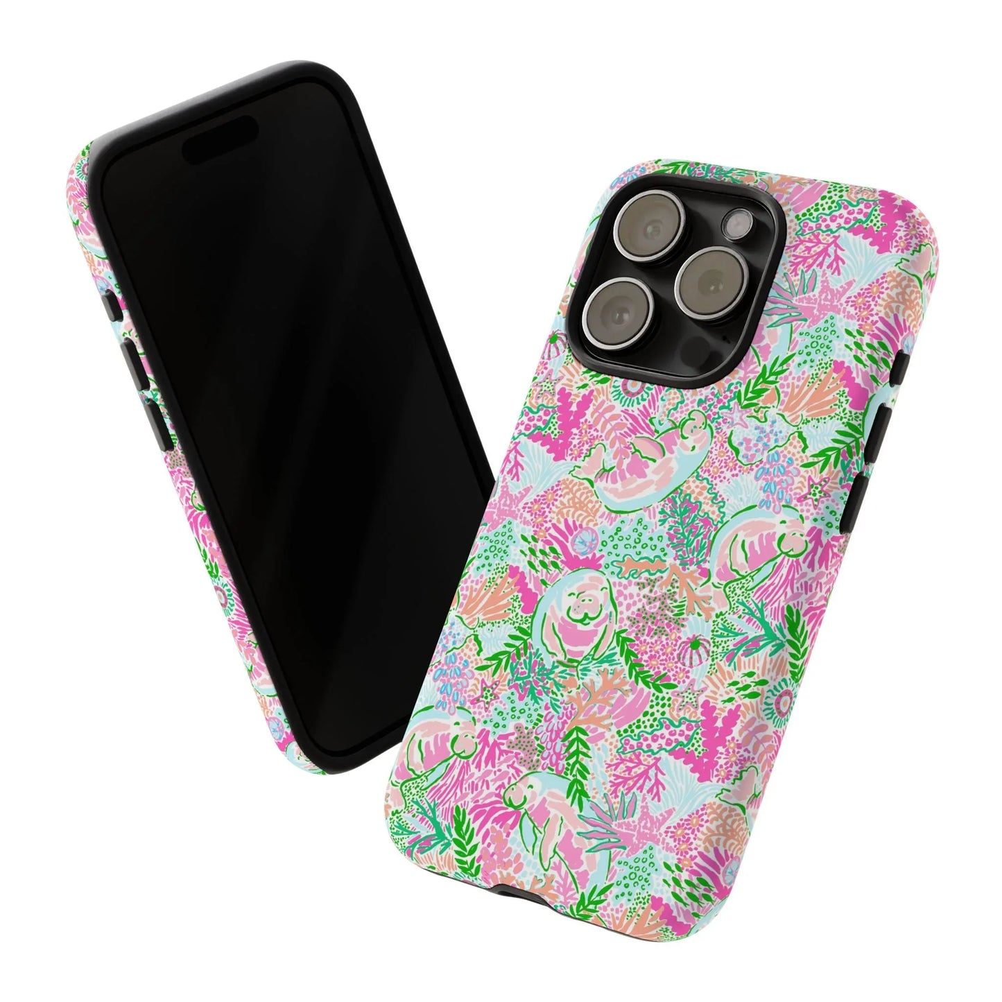 Manatee Paradise iPhone Case - Phone