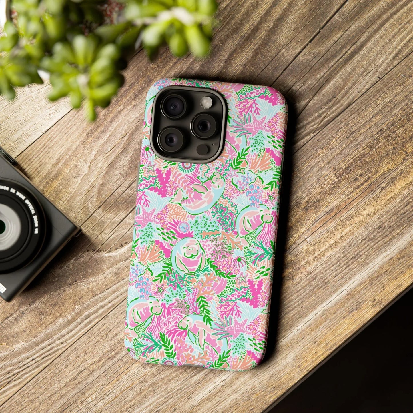 Manatee Paradise iPhone Case - Phone