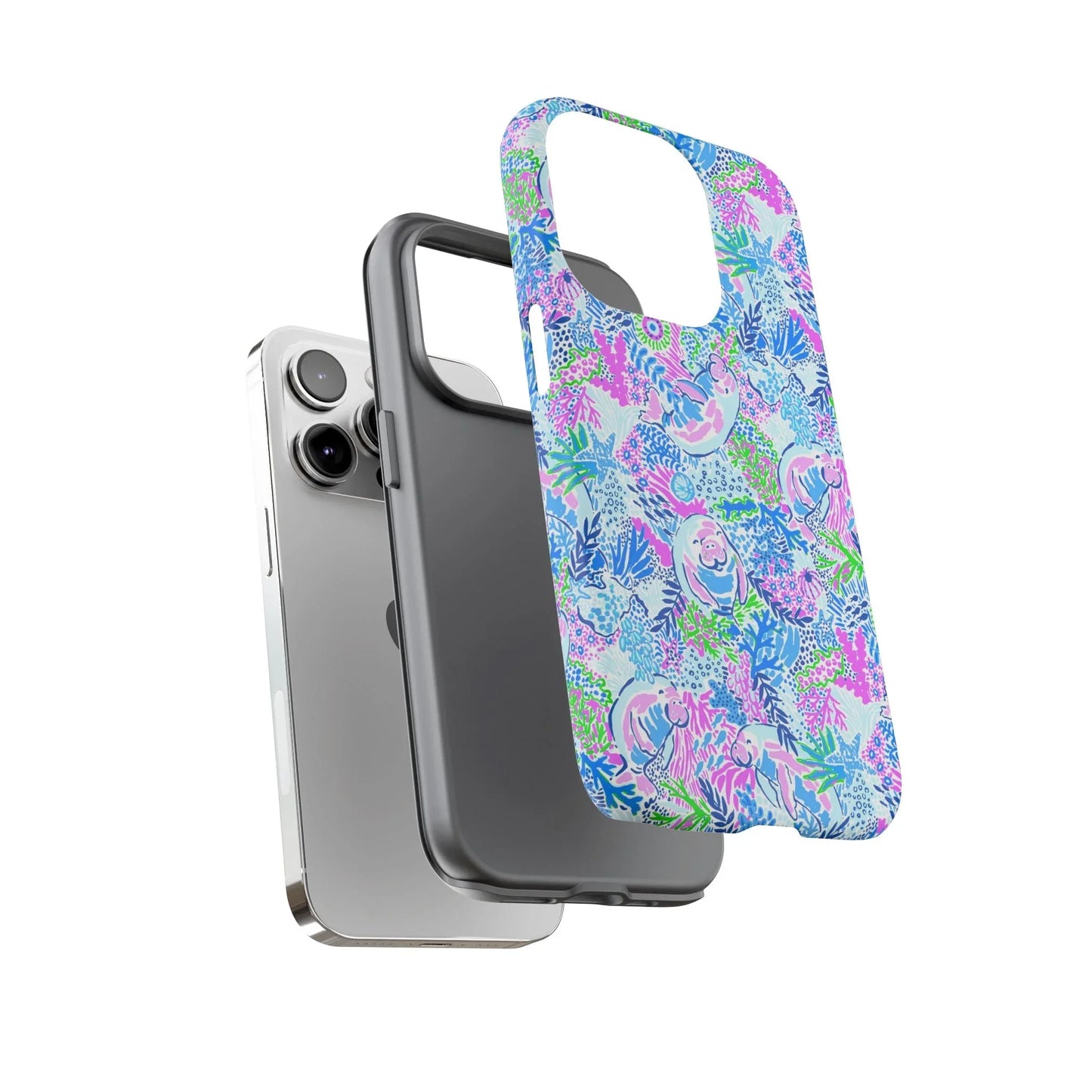Manatee Paradise iPhone Case - Phone