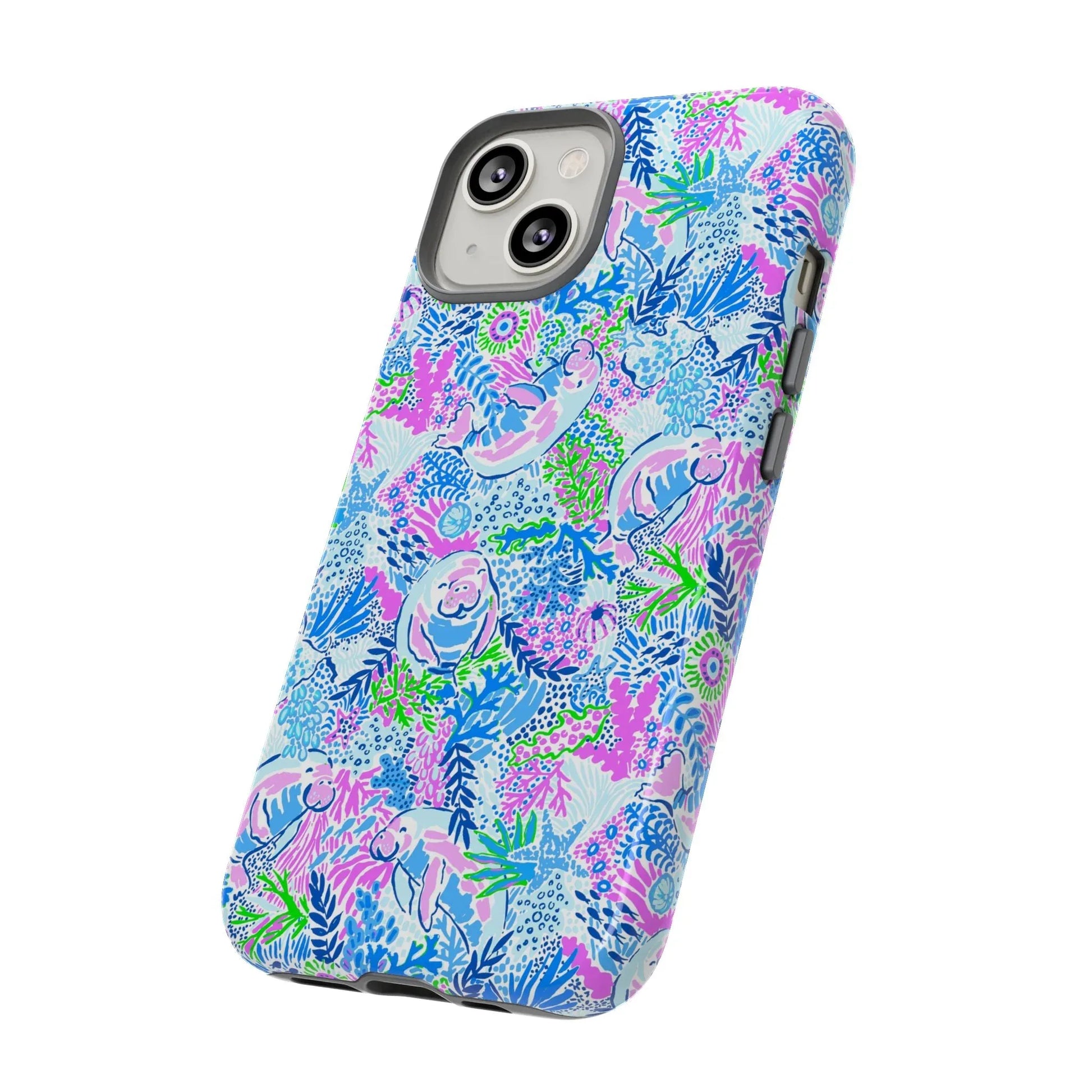 Manatee Paradise iPhone Case - Phone