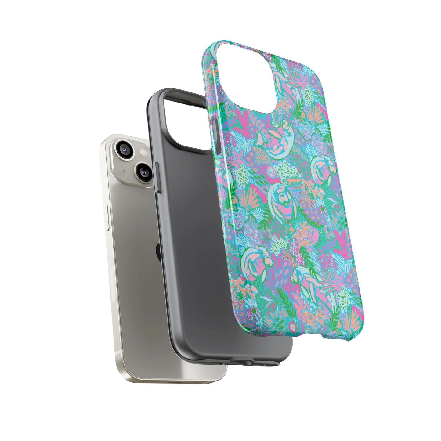 Manatee Paradise iPhone Case - Phone