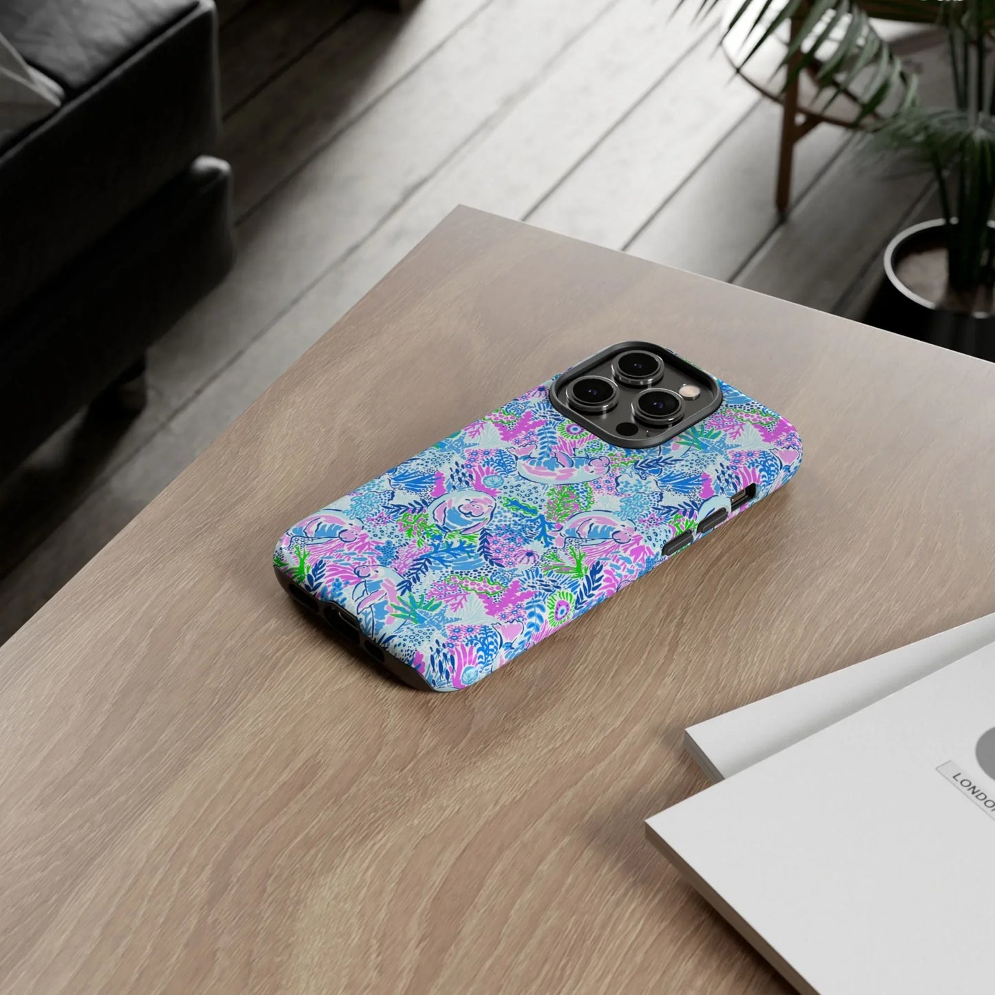 Manatee Paradise iPhone Case - Phone