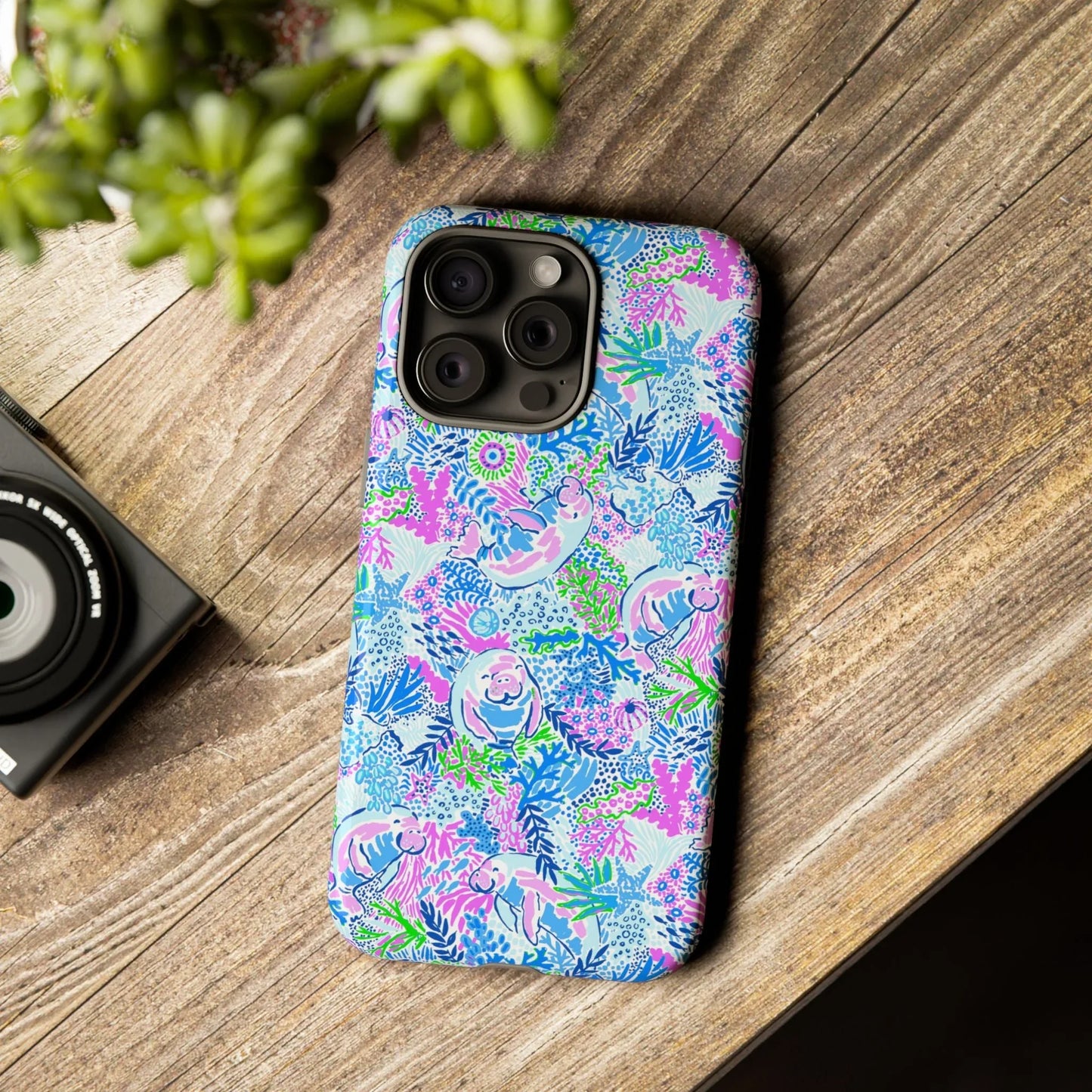 Manatee Paradise iPhone Case - Phone