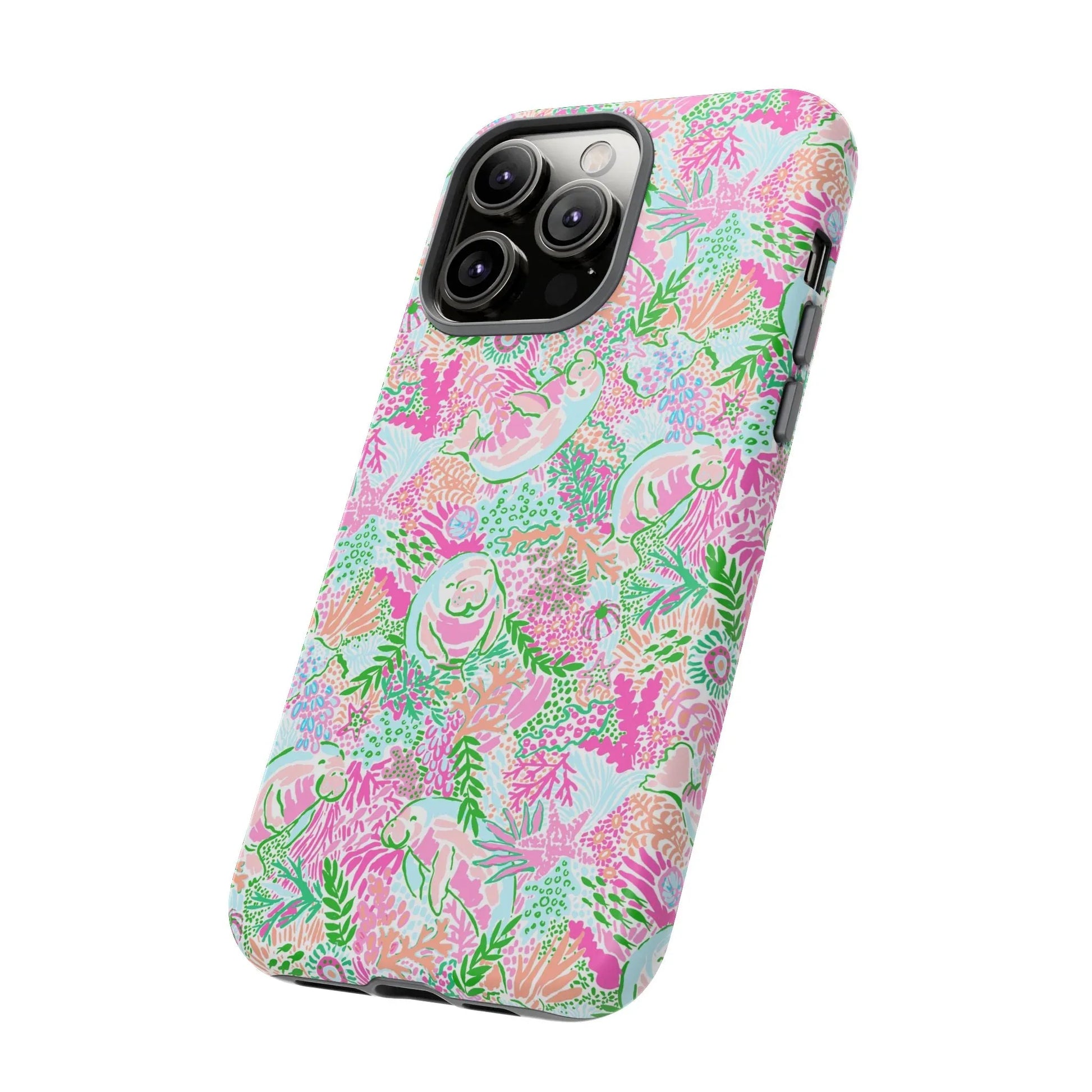Manatee Paradise iPhone Case - Phone