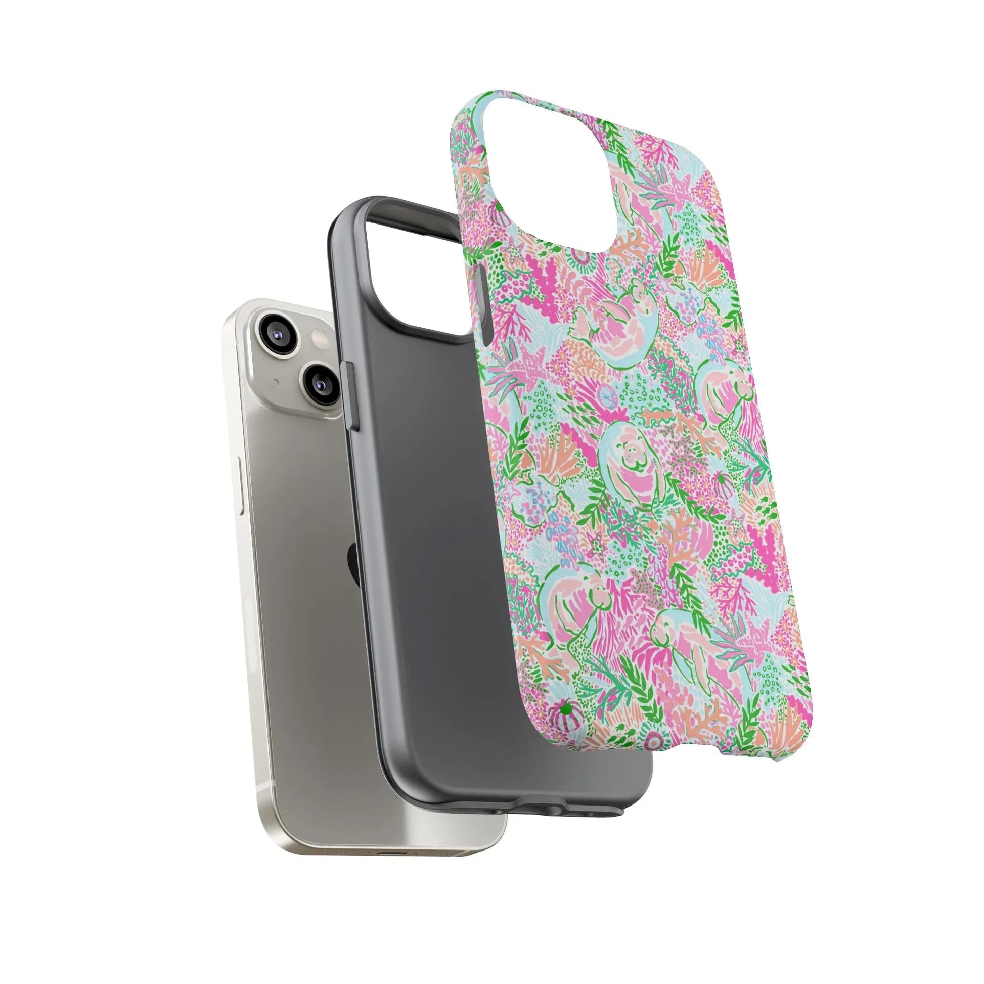 Manatee Paradise iPhone Case - Phone
