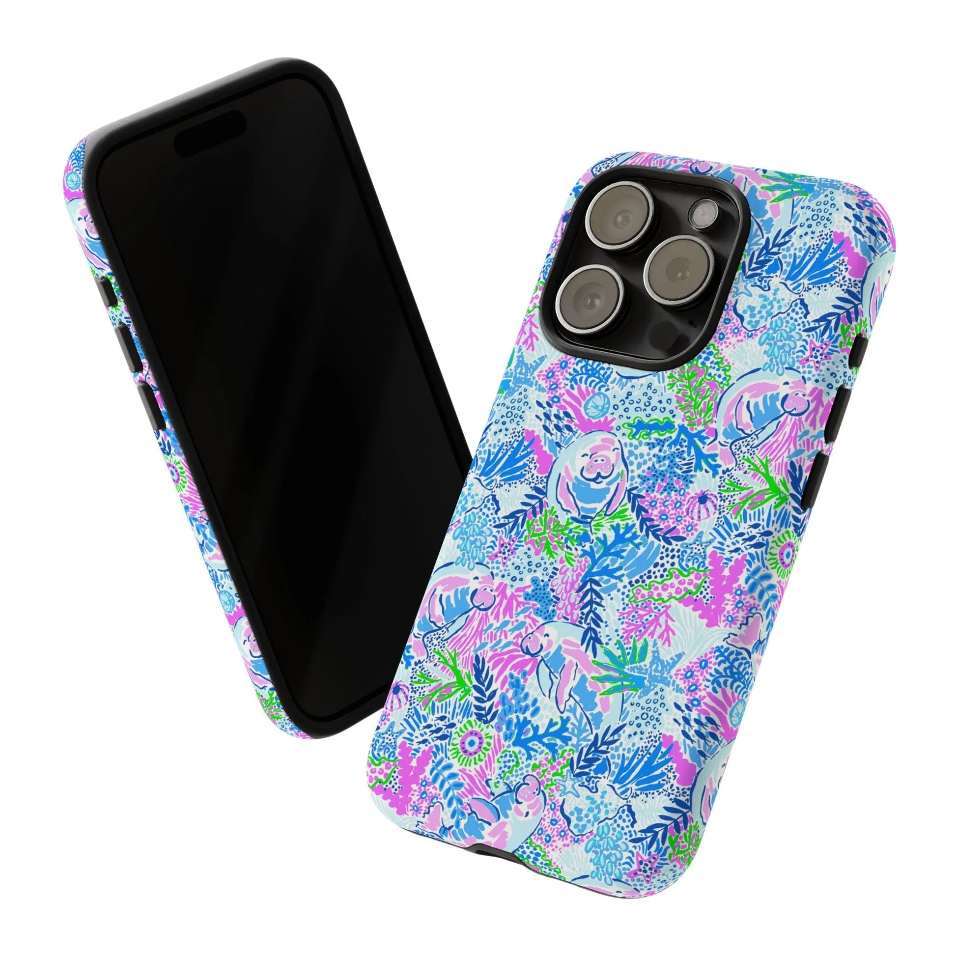 Manatee Paradise iPhone Case - Phone