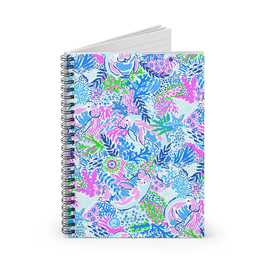 Manatee Paradise Notebook - One Size - Paper products