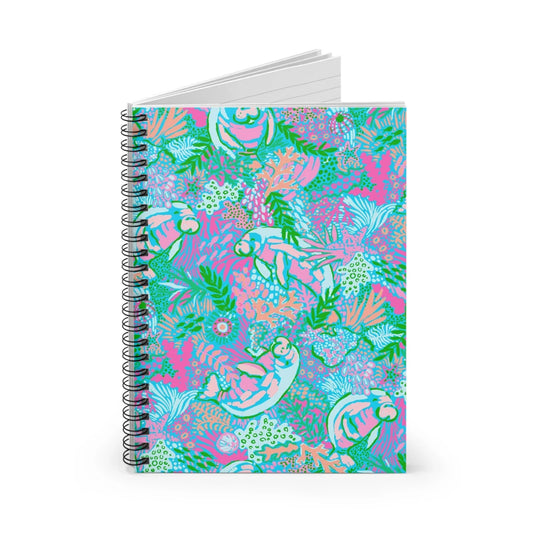 Manatee Paradise Notebook - One Size - Paper products