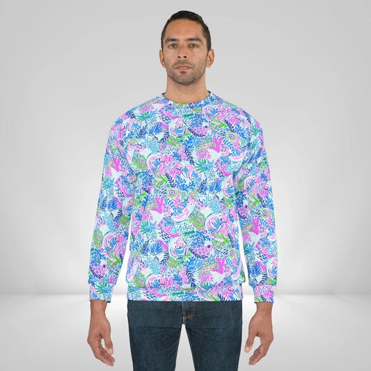 Manatee Paradise Sweatshirt - All Over Prints