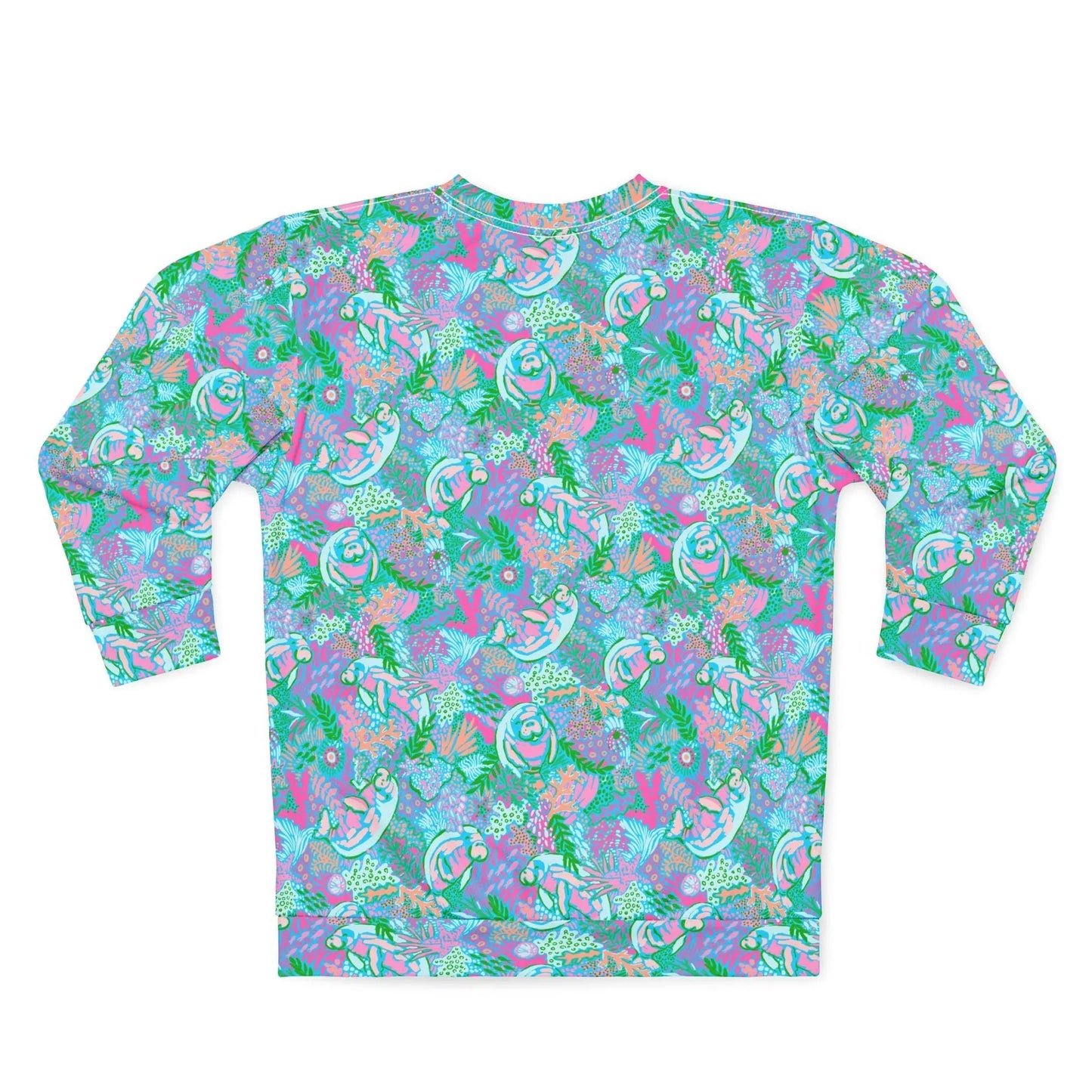 Manatee Paradise Sweatshirt - All Over Prints