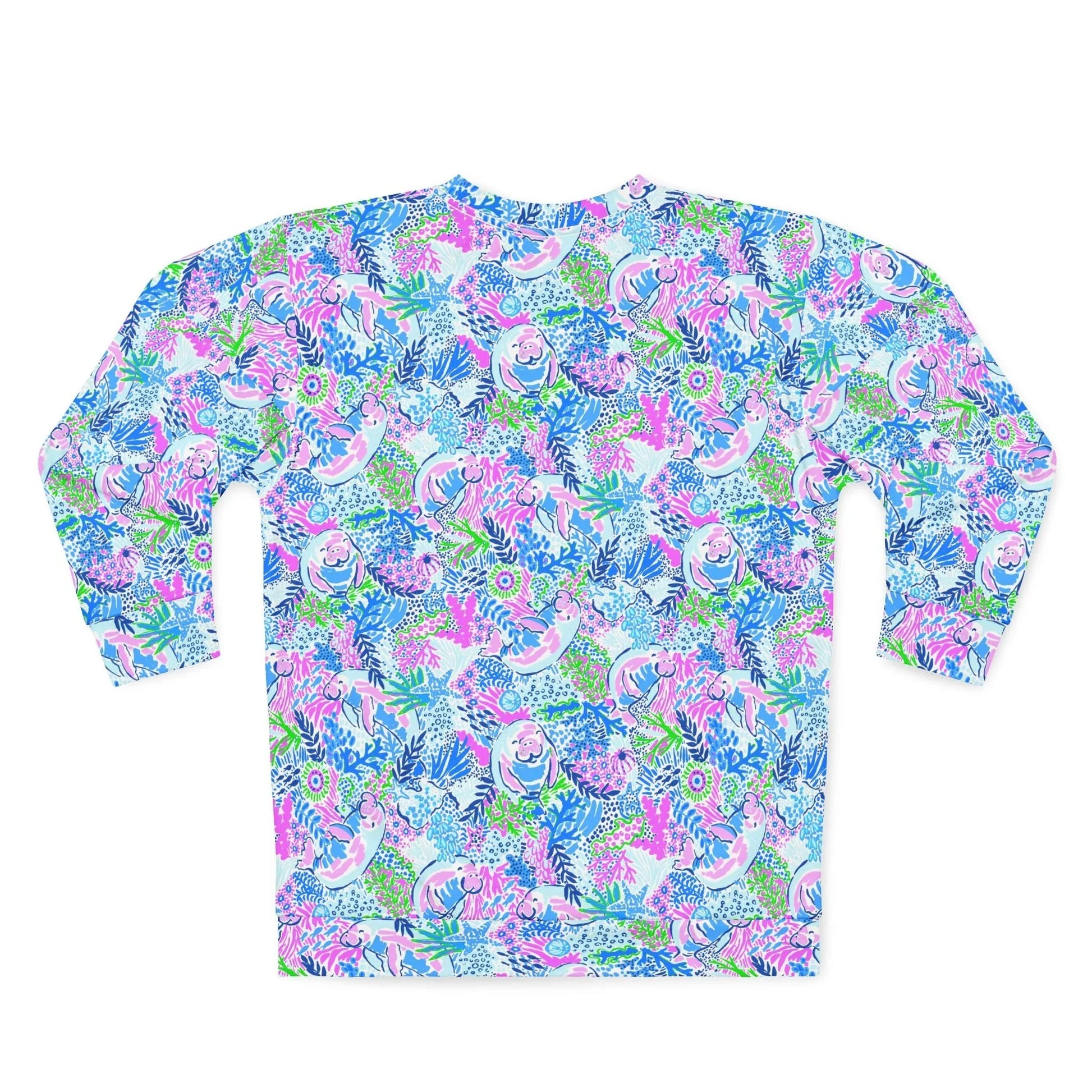 Manatee Paradise Sweatshirt - All Over Prints