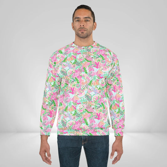 Manatee Paradise Sweatshirt - All Over Prints