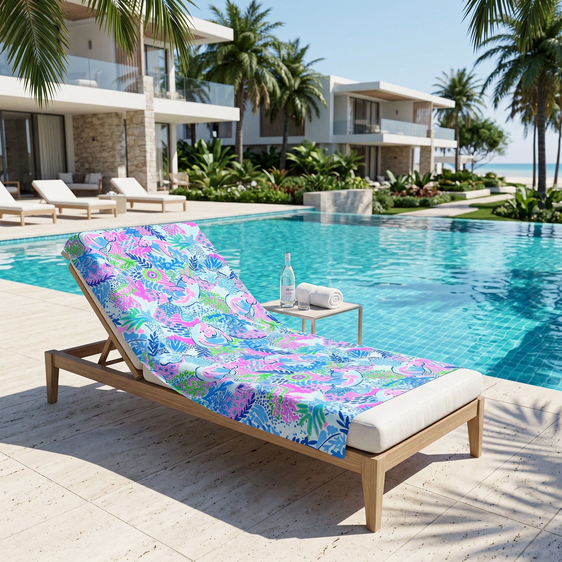 Manatee Paradise Towel – RELLE Fashion & Lifestyle – Product Image