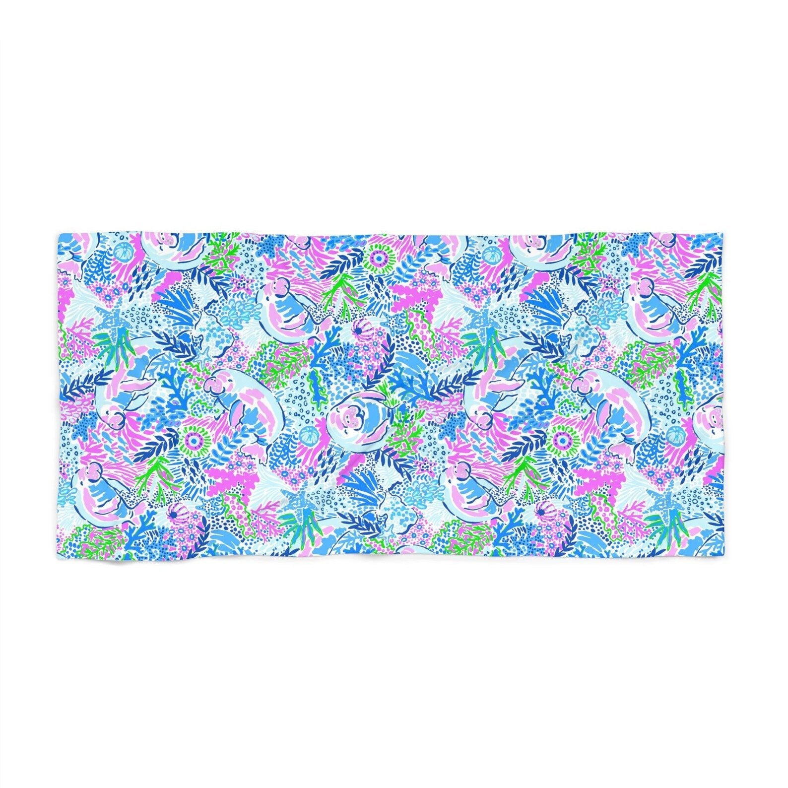 Manatee Paradise Towel – RELLE Fashion & Lifestyle – Product Image