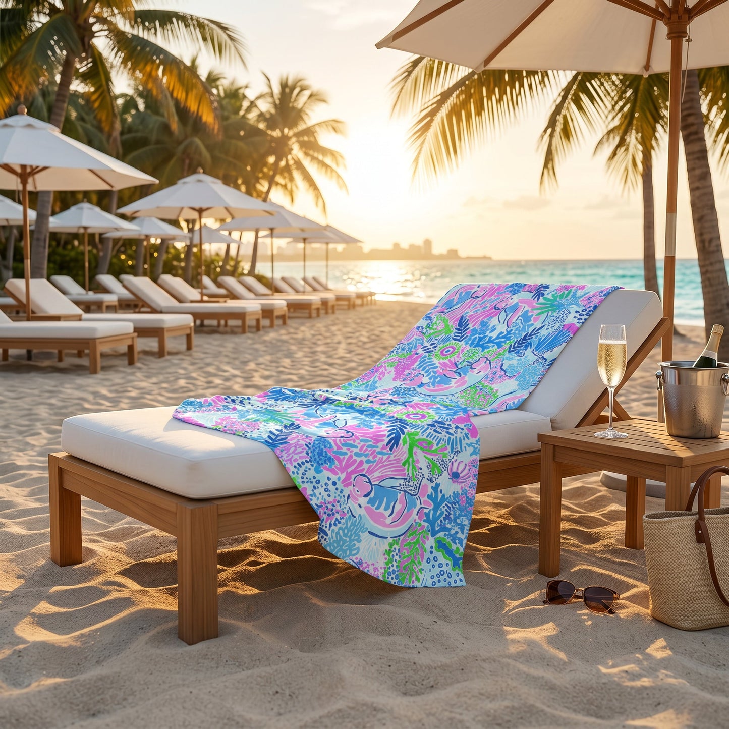 Manatee Paradise Towel – RELLE Fashion & Lifestyle – Product Image