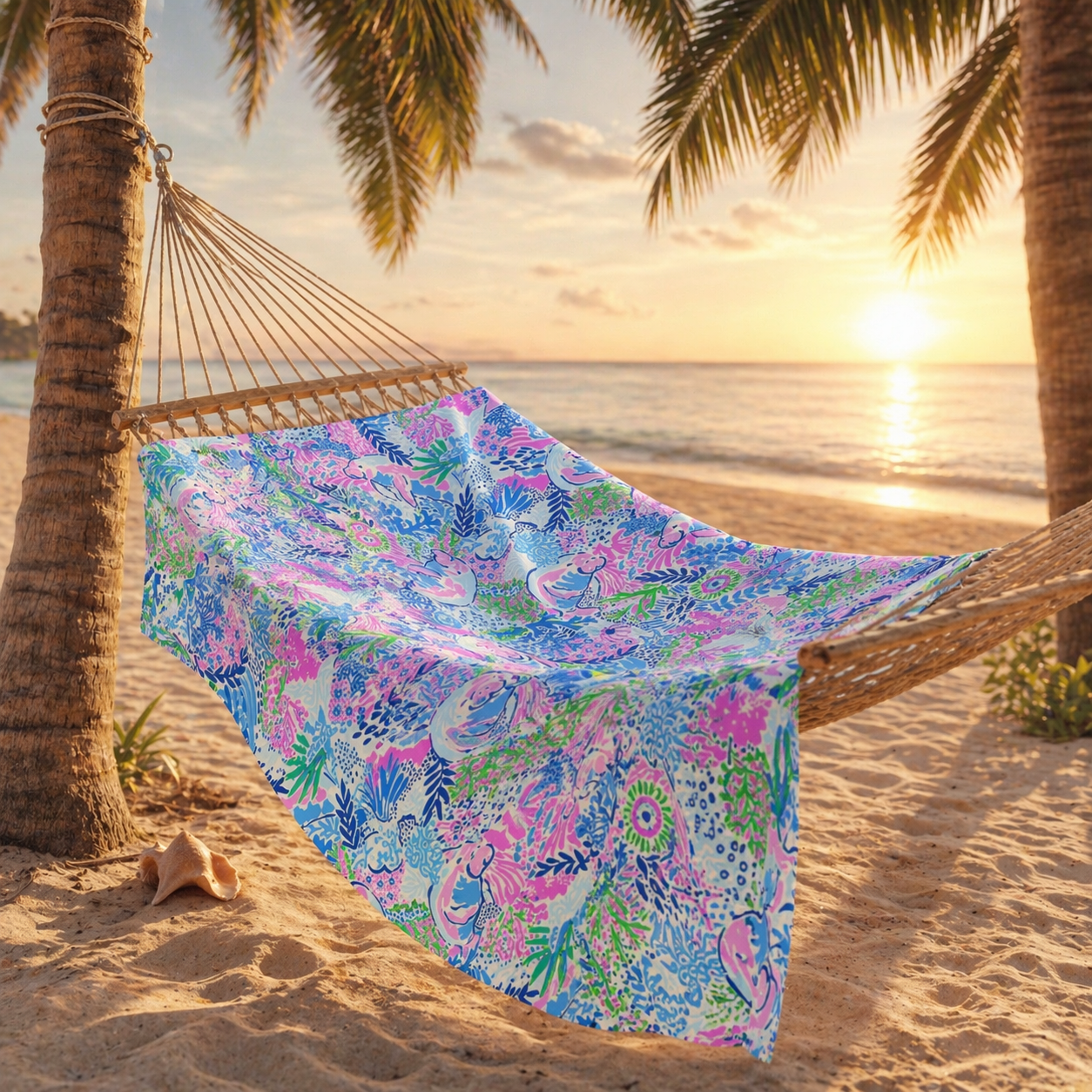 Manatee Paradise Towel – RELLE Fashion & Lifestyle – Product Image