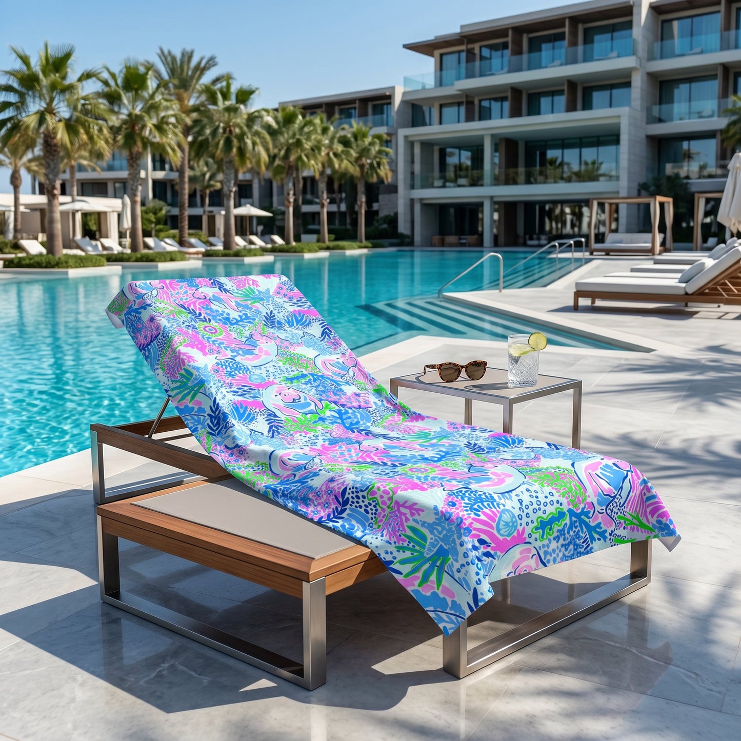 Manatee Paradise Towel – RELLE Fashion & Lifestyle – Product Image