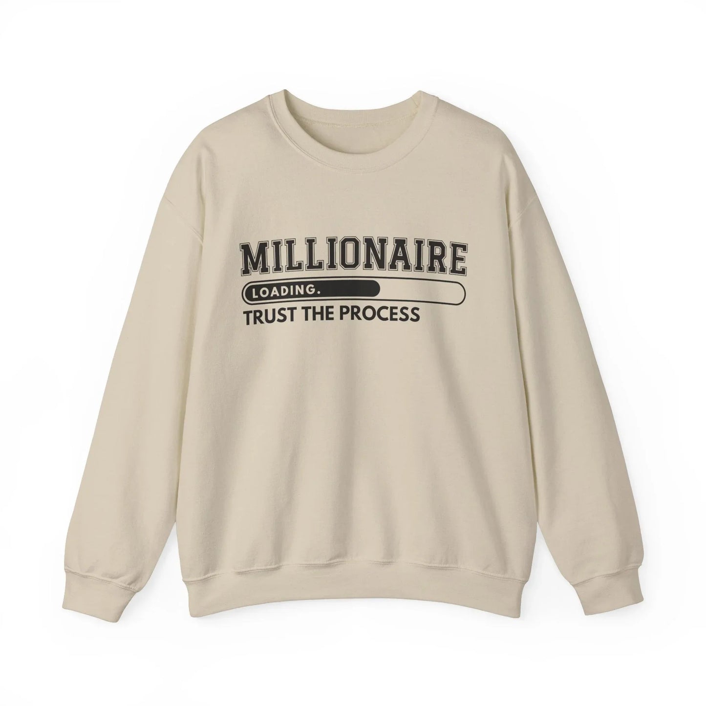 Millionaire Mindset Sweatshirt - Sand / S
