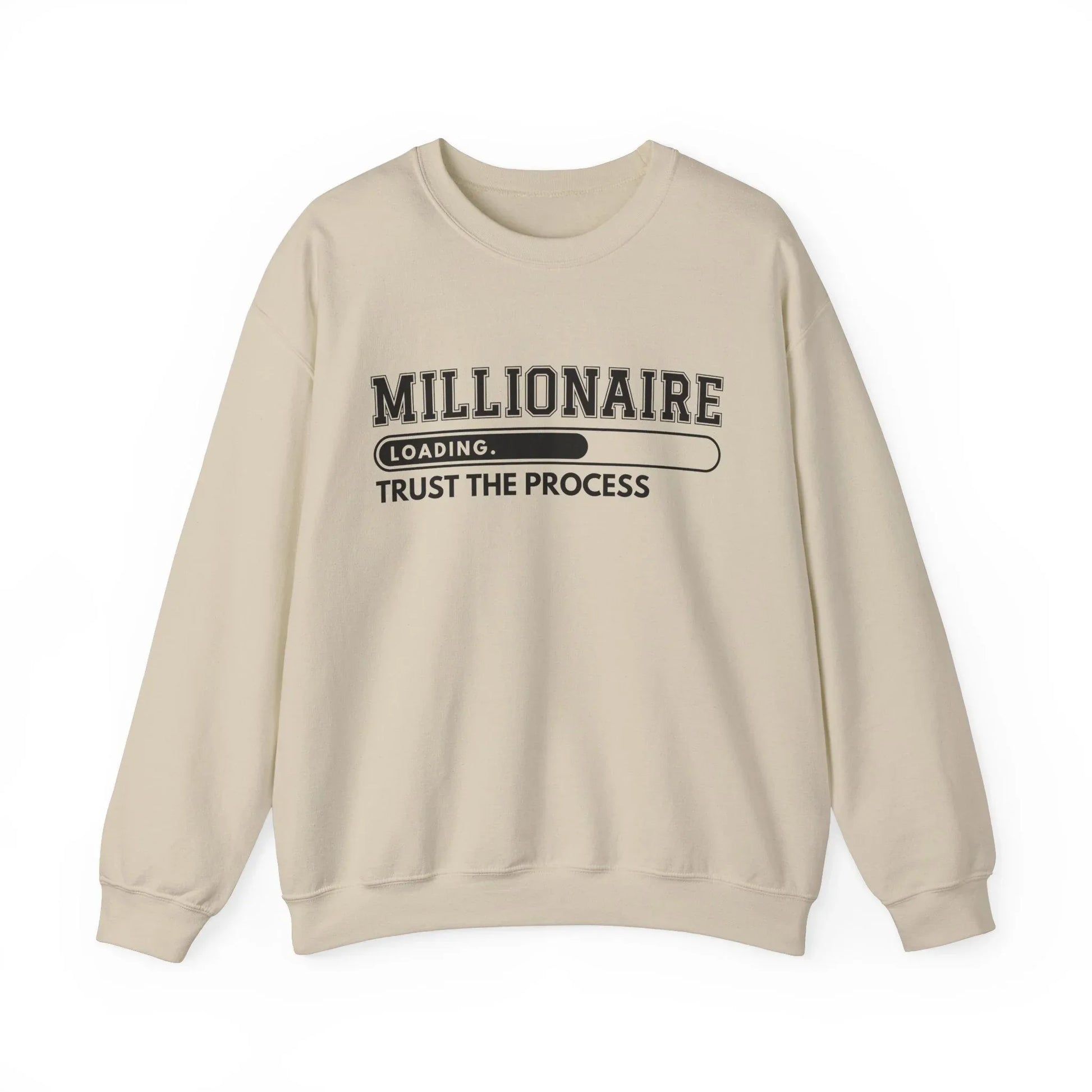 Millionaire Mindset Sweatshirt - Sand / S