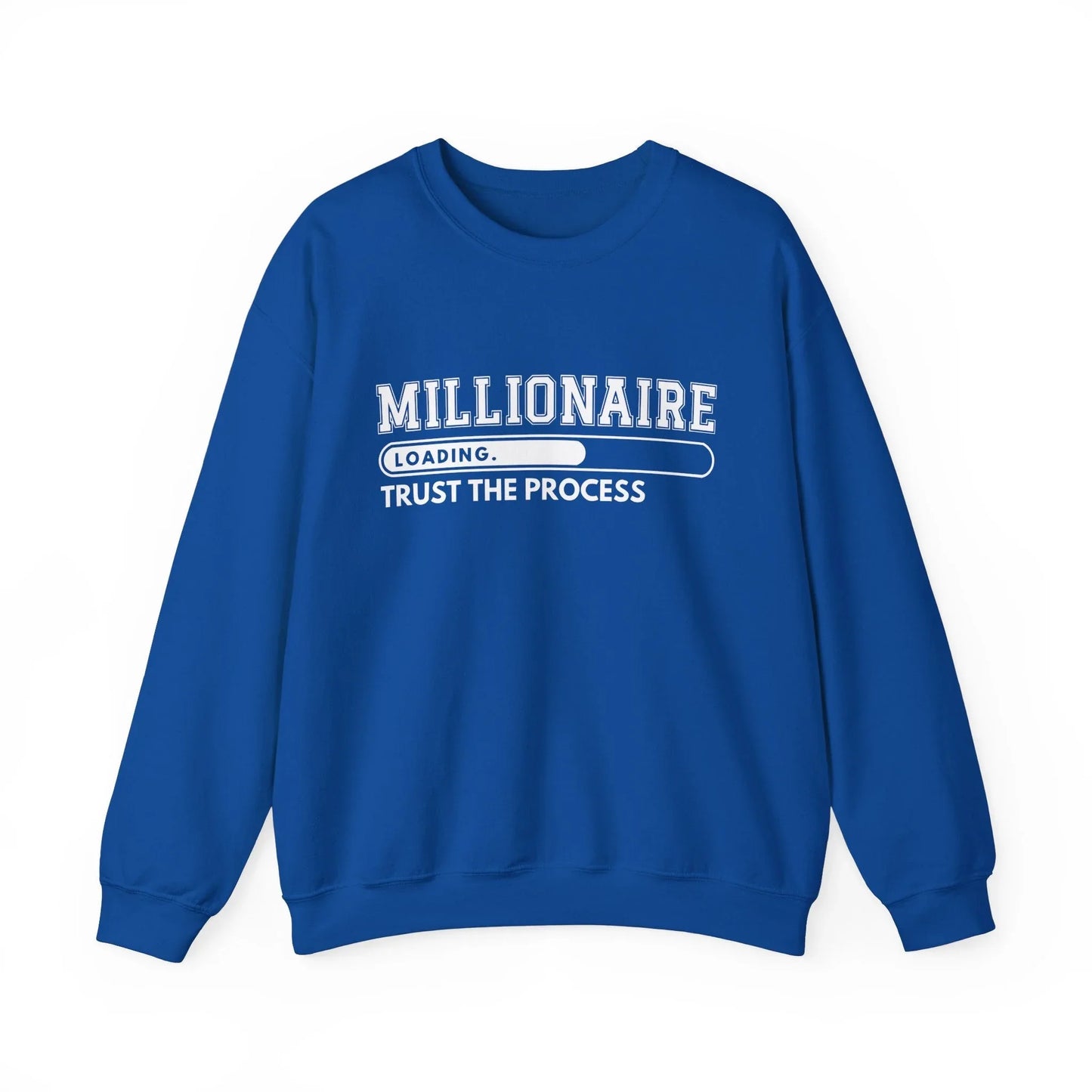 Millionaire Mindset Sweatshirt - Royal / S