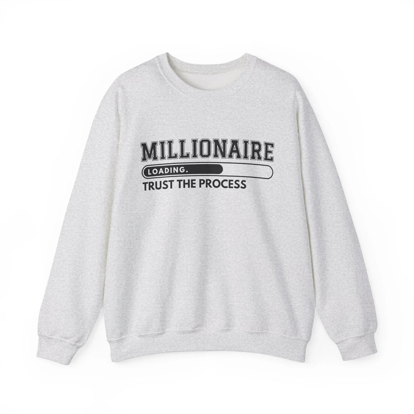 Millionaire Mindset Sweatshirt - Ash / S