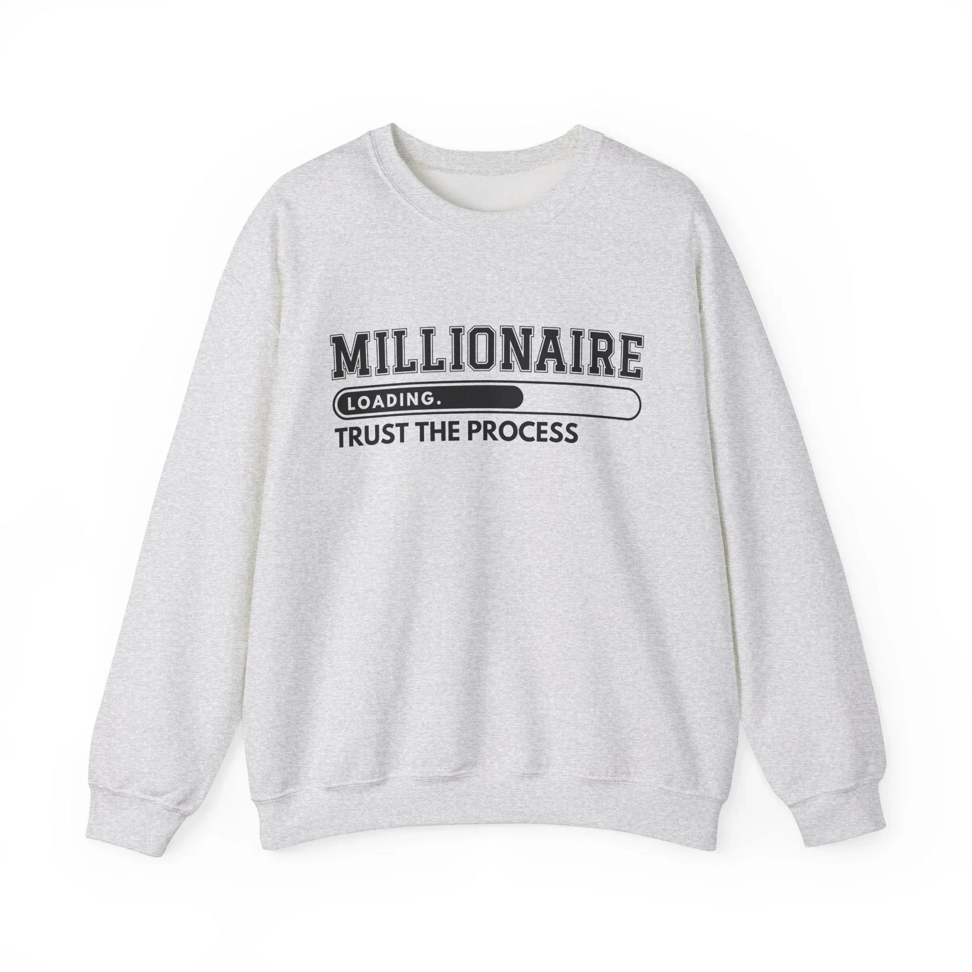 Millionaire Mindset Sweatshirt - Ash / S