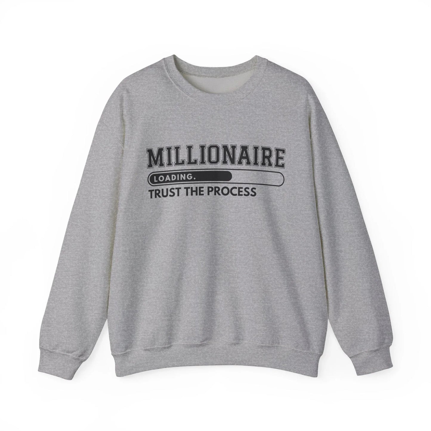 Millionaire Mindset Sweatshirt - Sport Grey / S
