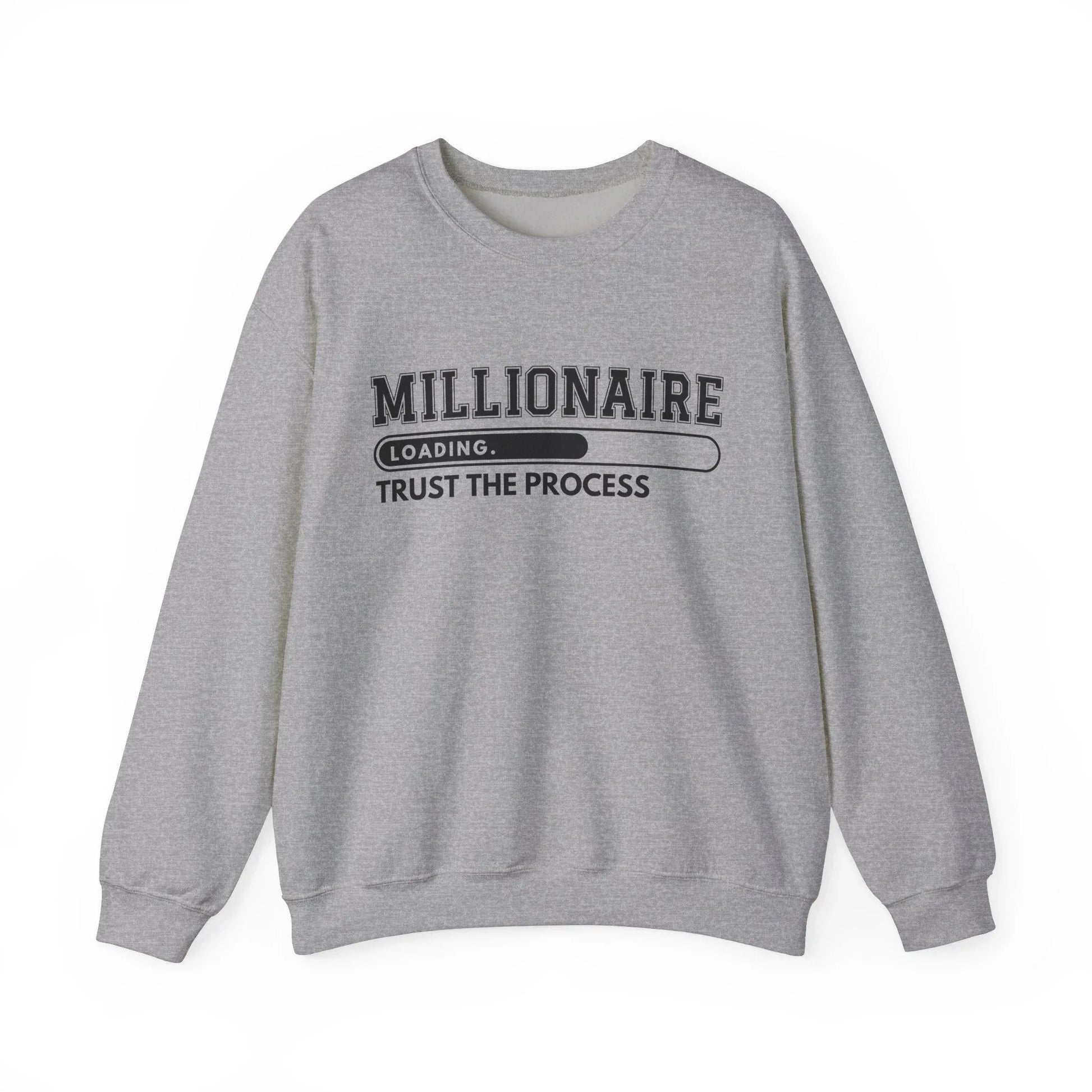 Millionaire Mindset Sweatshirt - Sport Grey / S